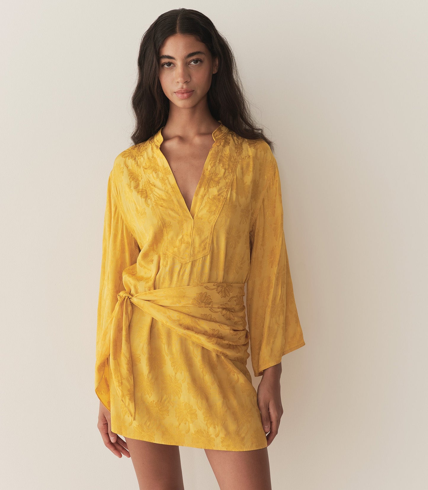 HMD -- LEONA DRESS -- GILDED MARGUERITE JOLIE