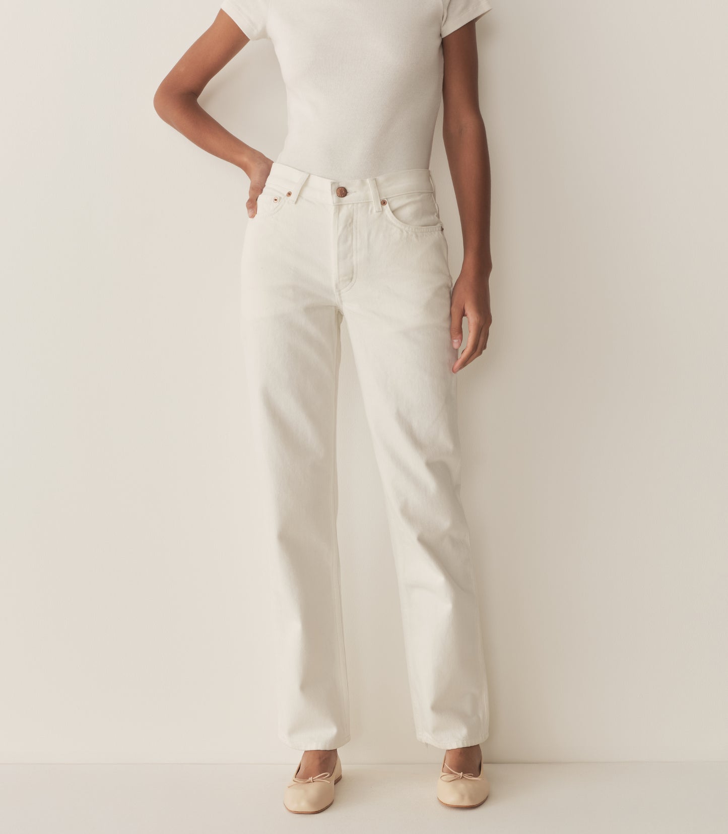 LEONE LONG JEAN -- SALT RINSE WASH