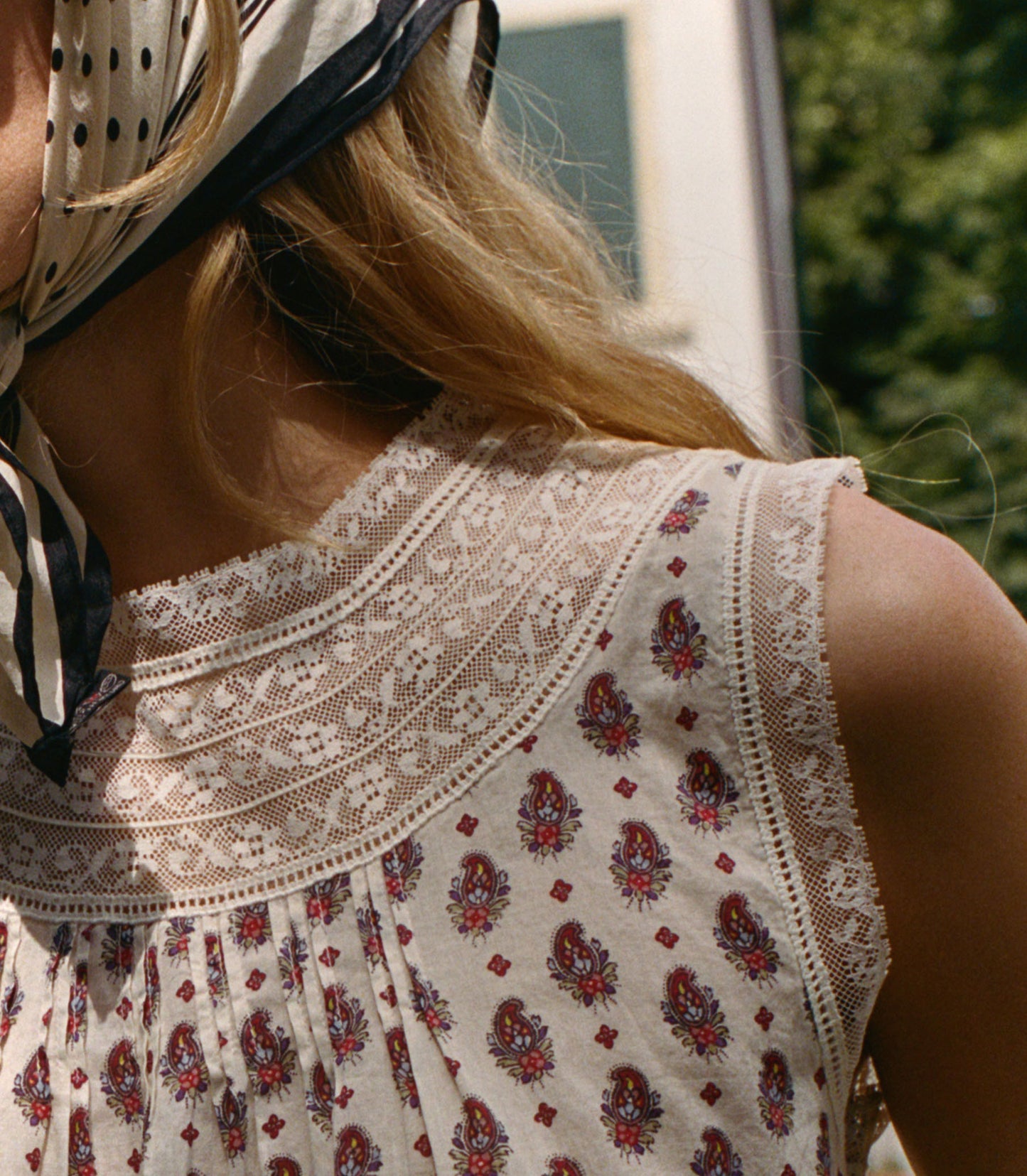 LEONORE DRESS -- PROVENCAL PAISLEY