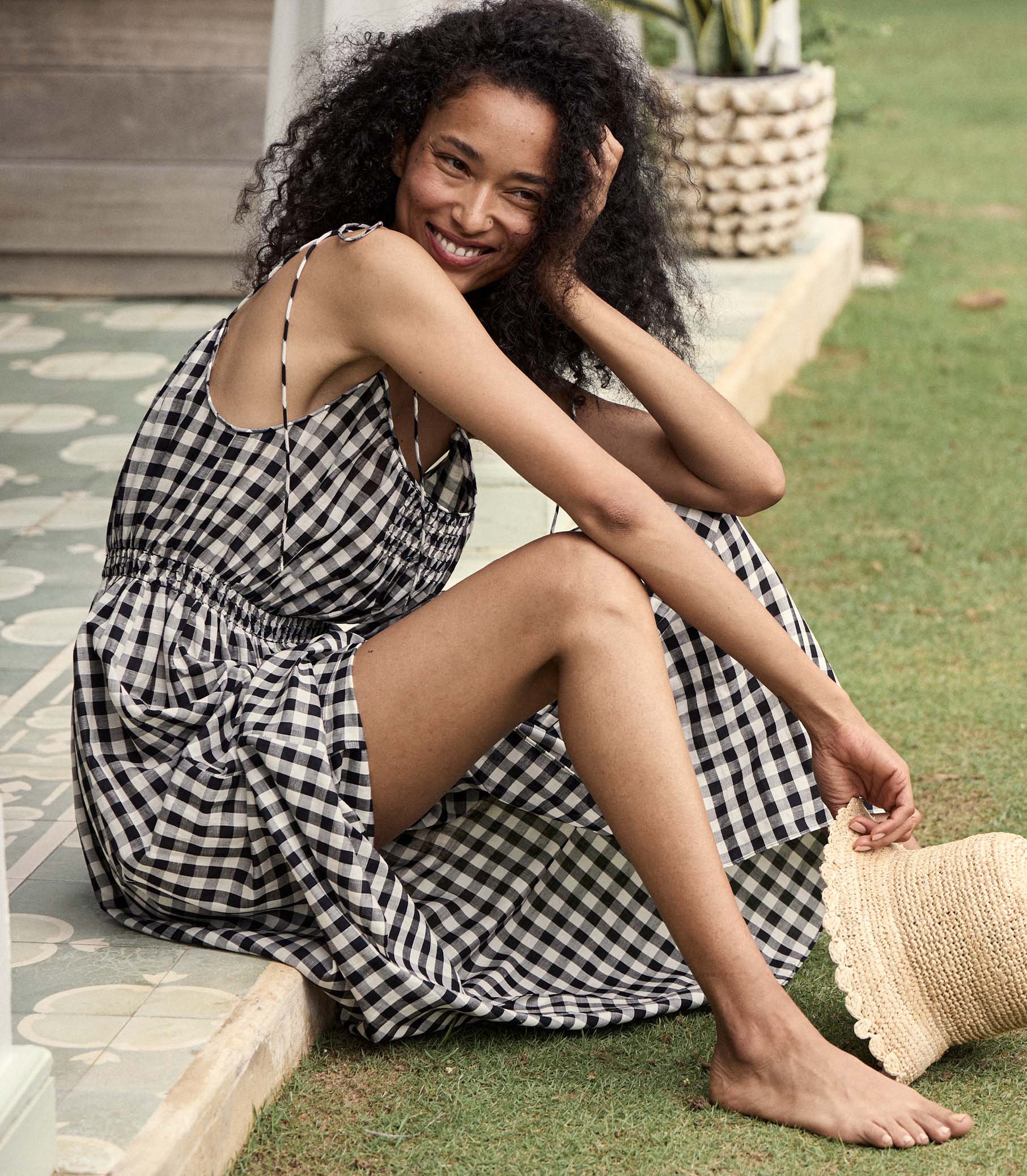 HMD -- LESLIE DRESS -- MARILYN GINGHAM view 2
