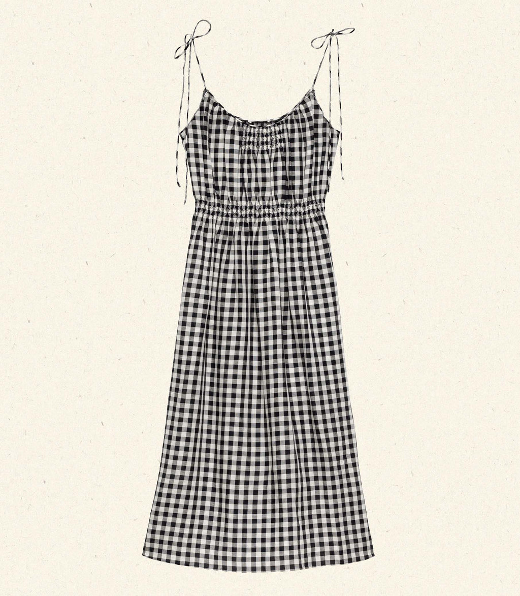 Leslie Dress - Marilyn Gingham