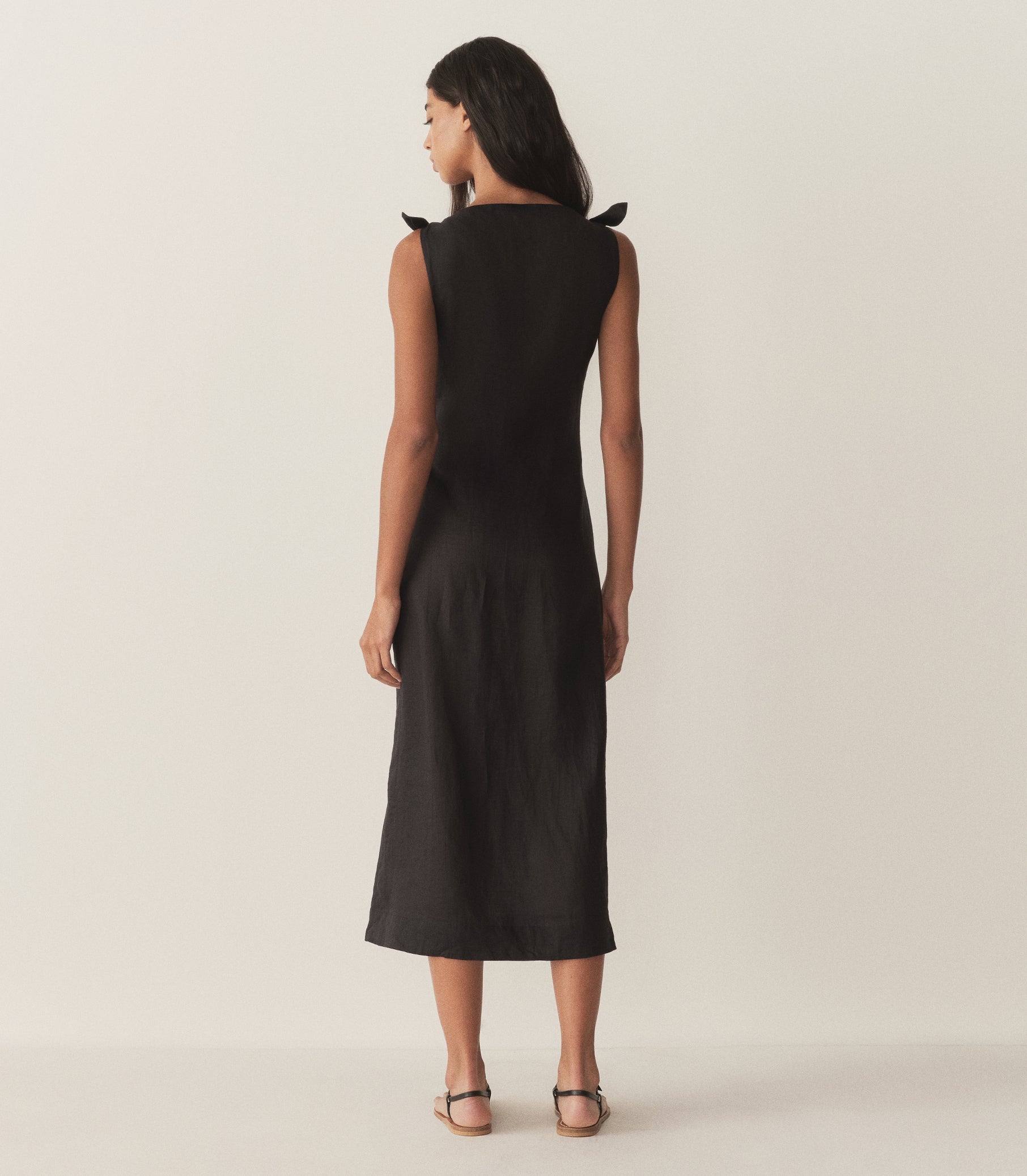 HMD -- LEVINE DRESS -- BLACK view 3
