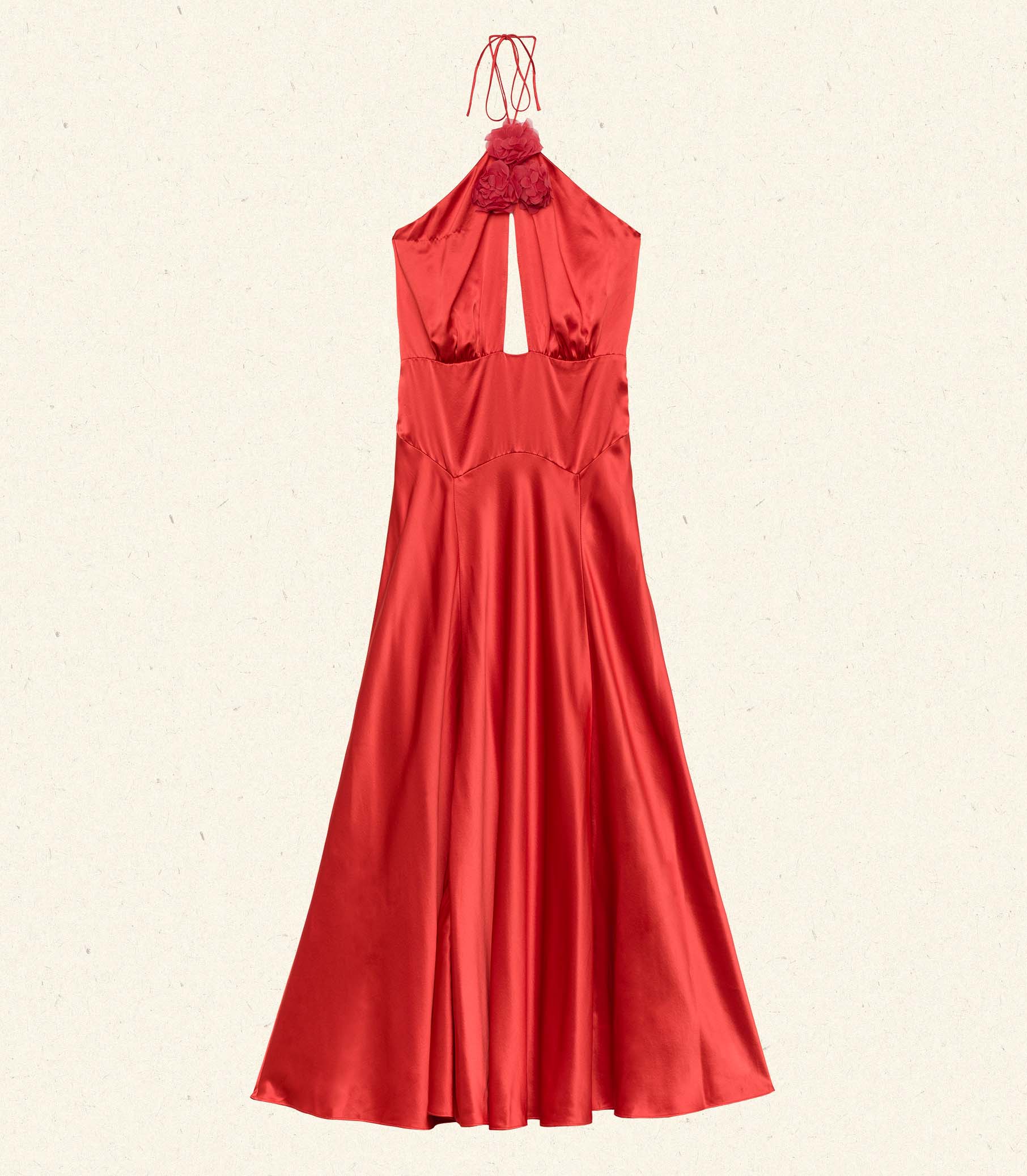 LILAIA DRESS -- FIERY CORAL view 7