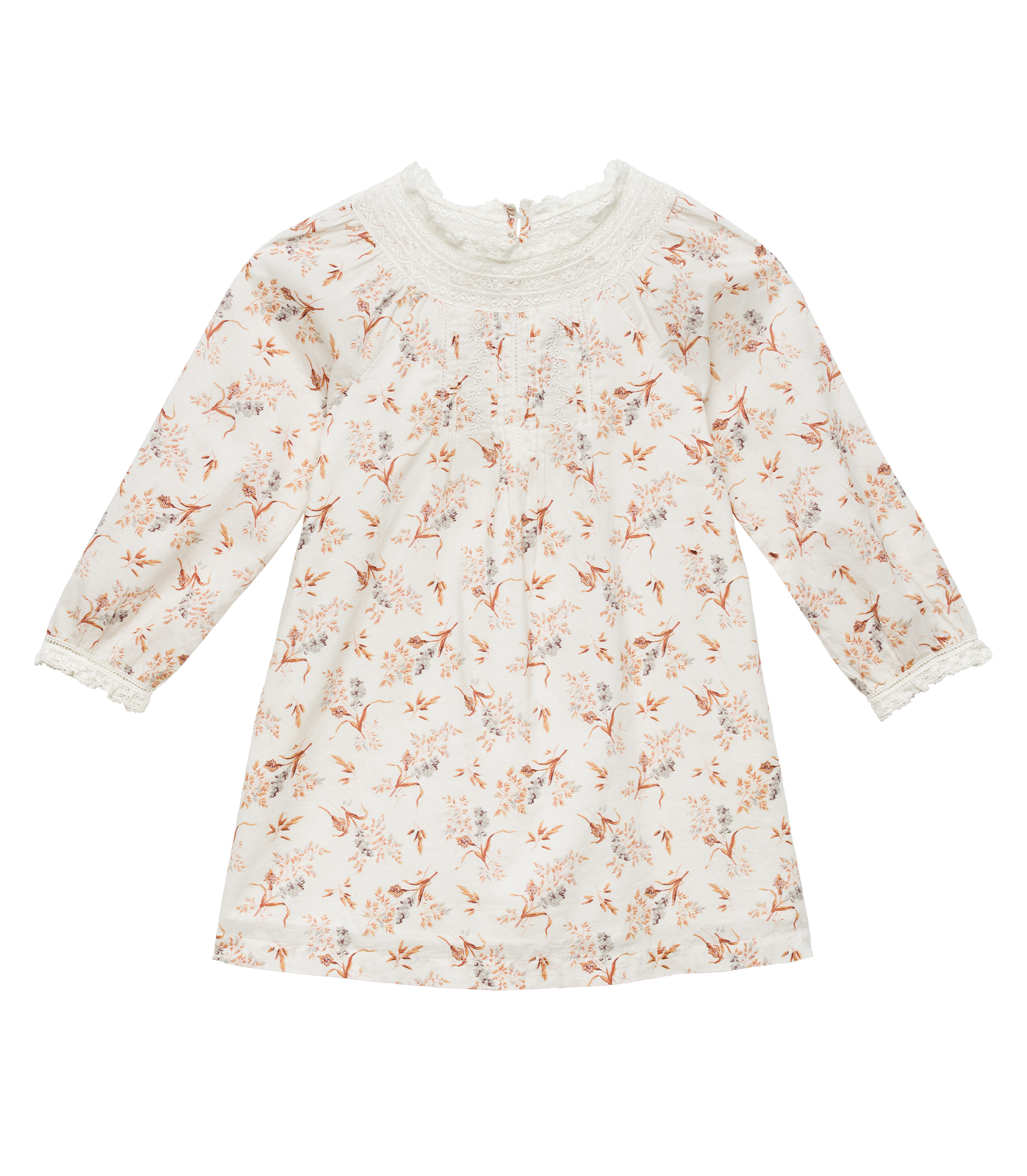 LILIA DRESS -- CRÈME WINDSWEPT MEADOW