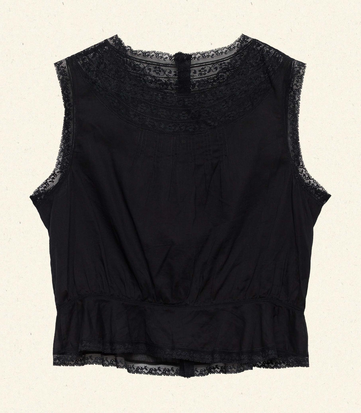 LILIBET TOP -- BLACK