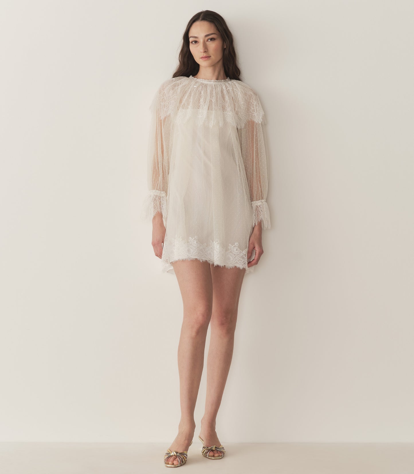 LILITH DRESS -- CREME DE LUNE