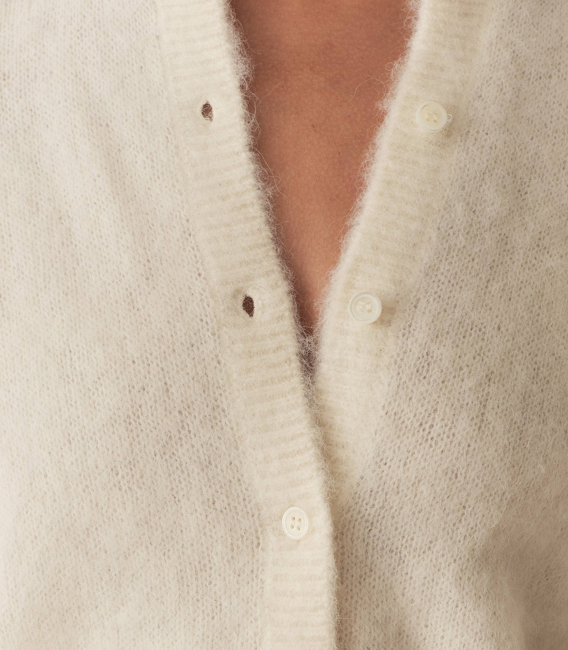 HMD -- LILLETTE CARDIGAN -- SEA SALT view 3

