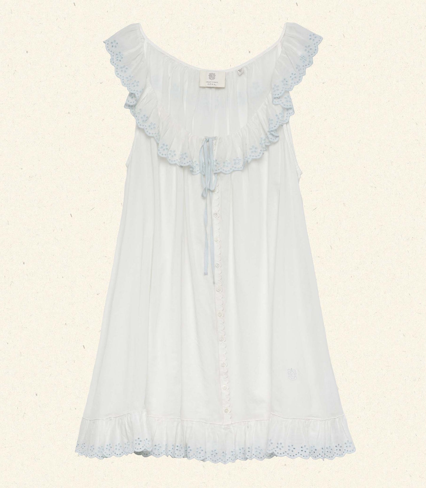 HMD -- LILLIAN NIGHTGOWN -- SALT