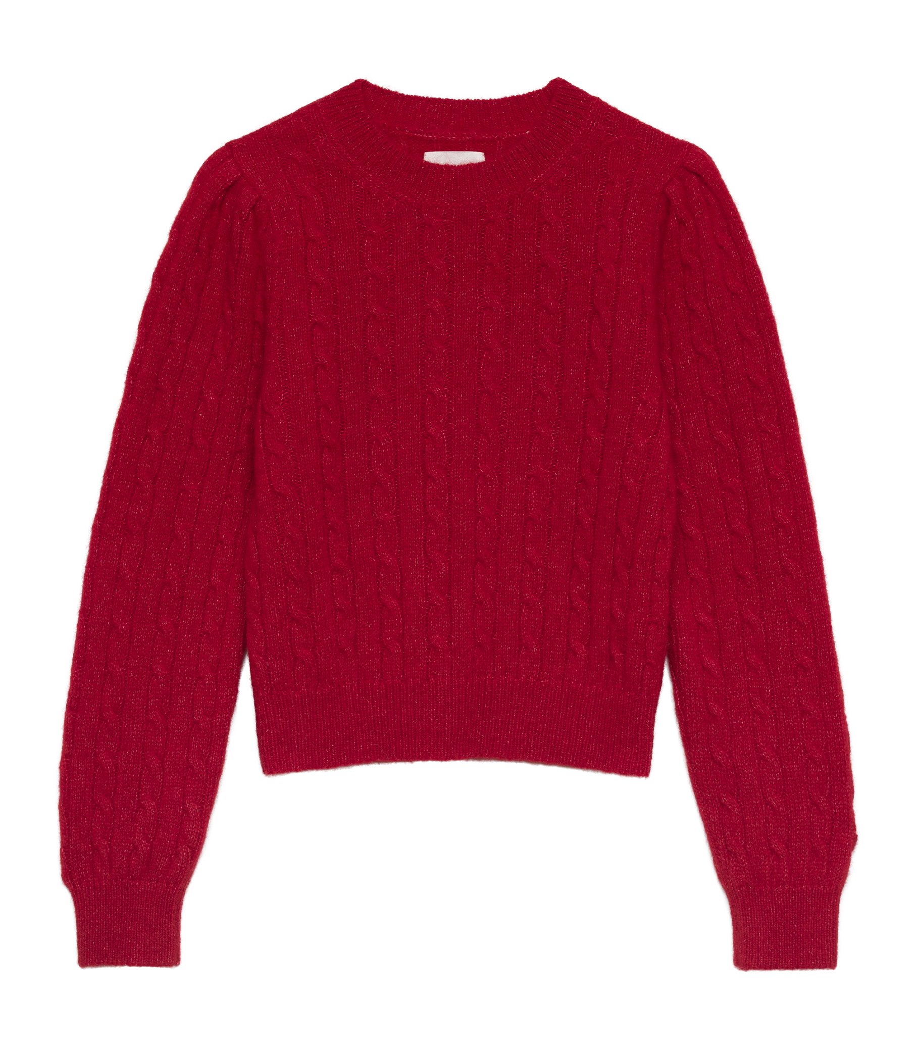 LINDON SWEATER -- CERISE view 6