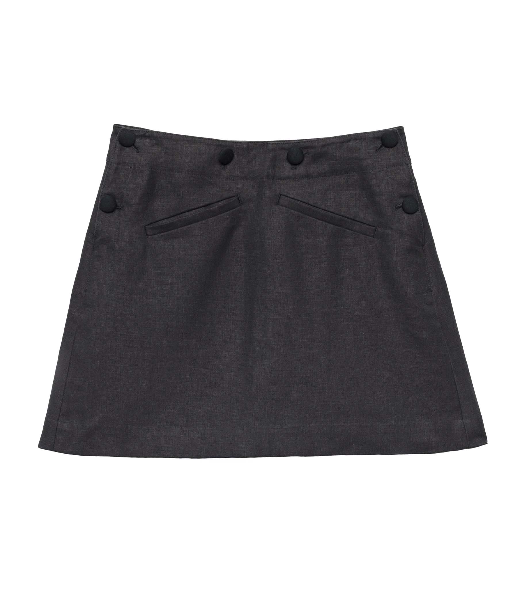 LINDY SKIRT -- ANTHRACITE view 4