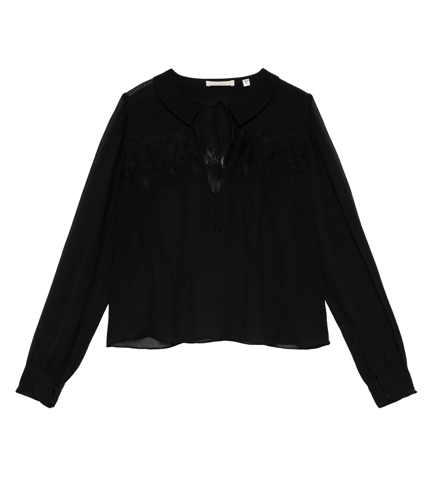 LIORA TOP -- BLACK