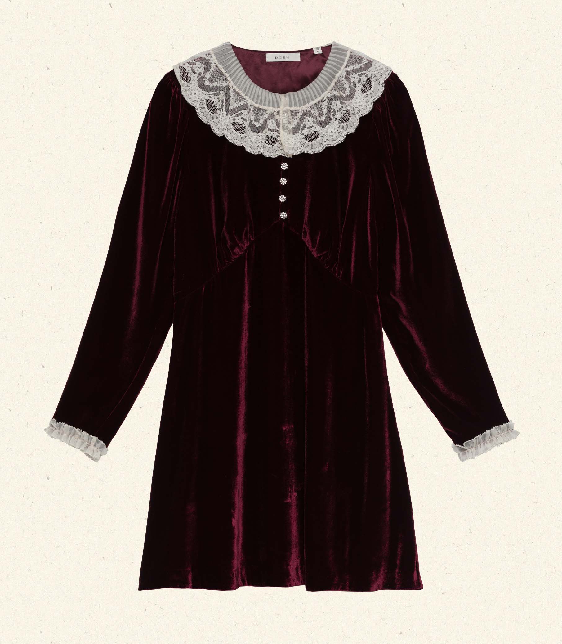 HMD -- LISBETH DRESS -- VINO ROSSO view 7