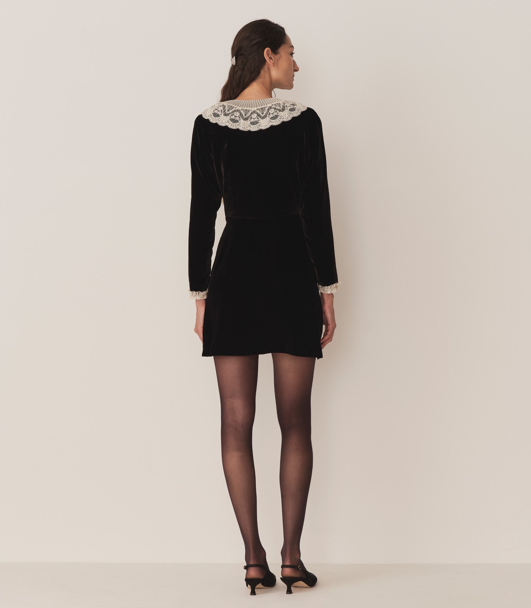 HMD -- LISBETH DRESS -- BLACK view 3