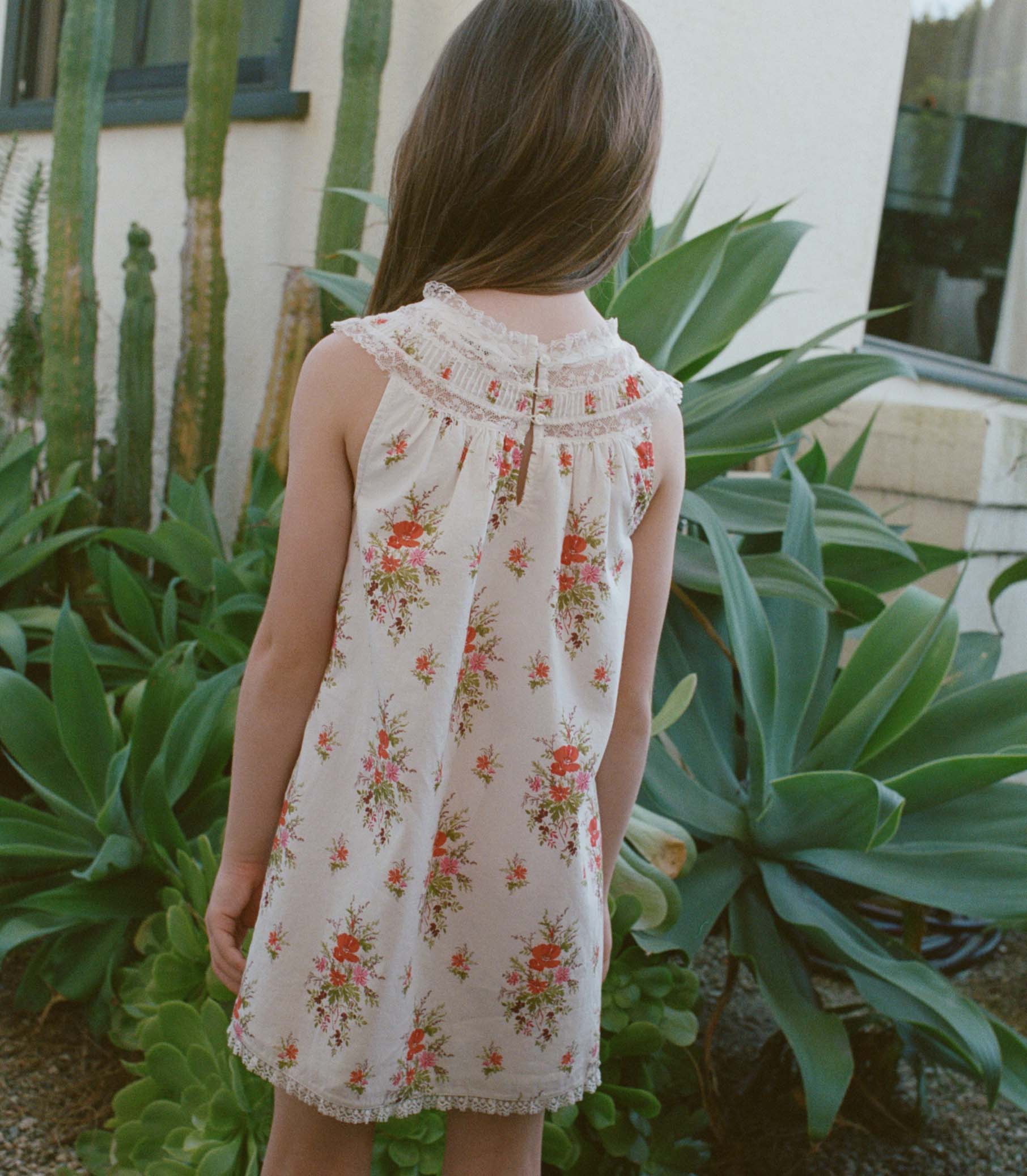 LITTLE DANSES DRESS -- ROSE PETIT BOUQUET DE CHAMONIX view 5
