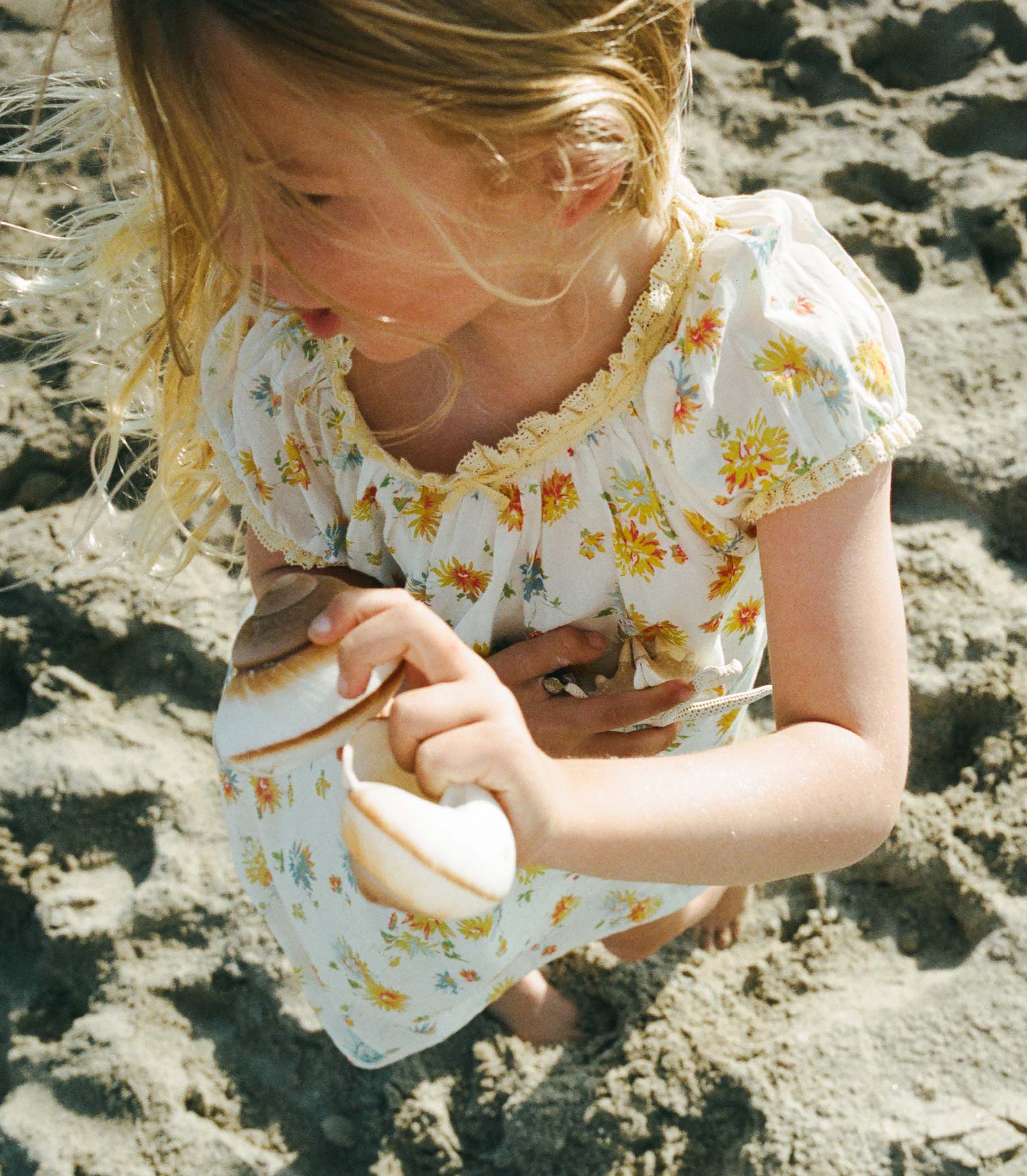 LITTLE JULIA DRESS -- DAHLIA FLORAL view 2
