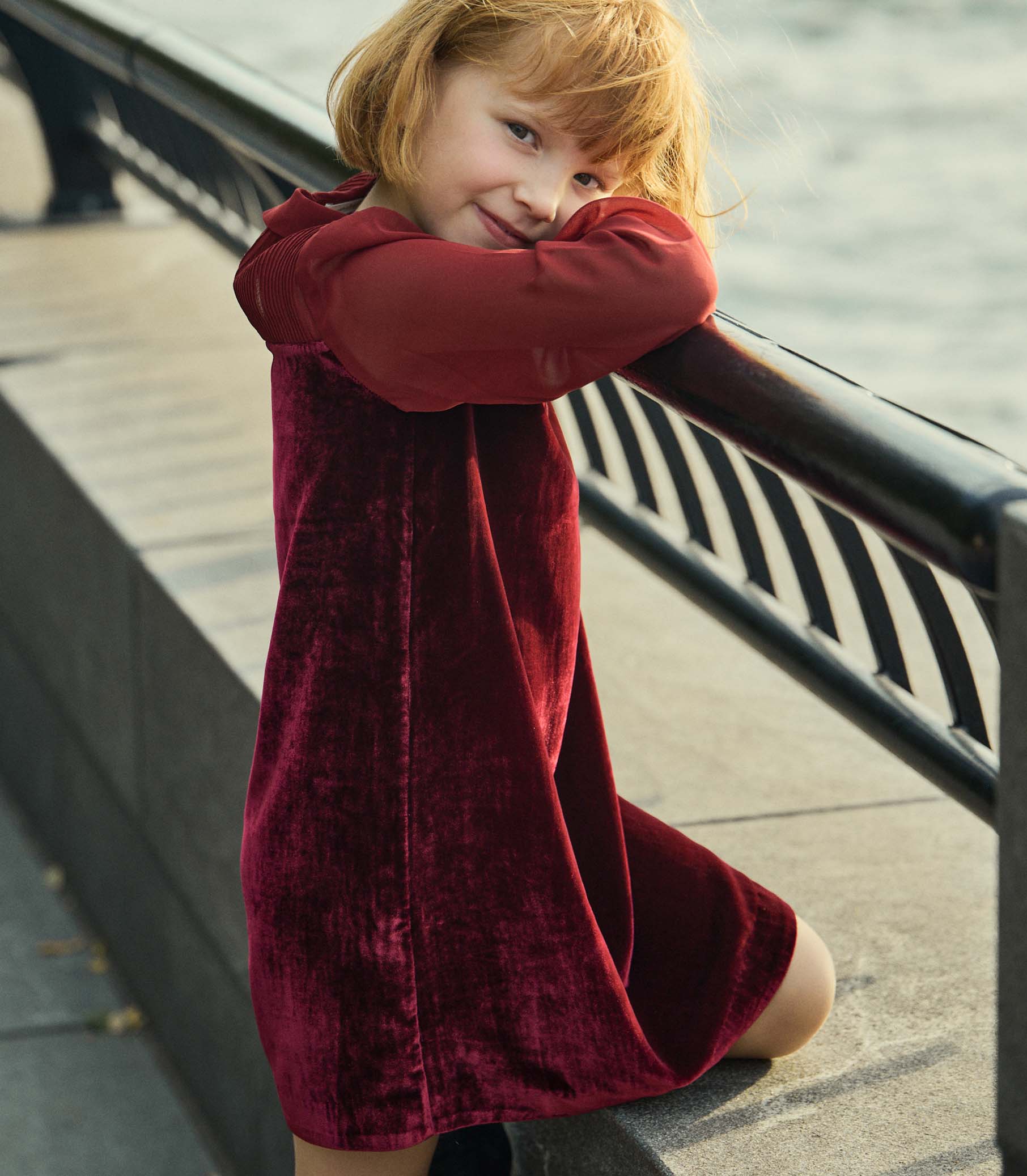Little Madelynne Dress - Vino Rosso | DEN Vino Rosso / 6 Little Madelynne Dress - Vino Rosso | DEN Vino Rosso / 6