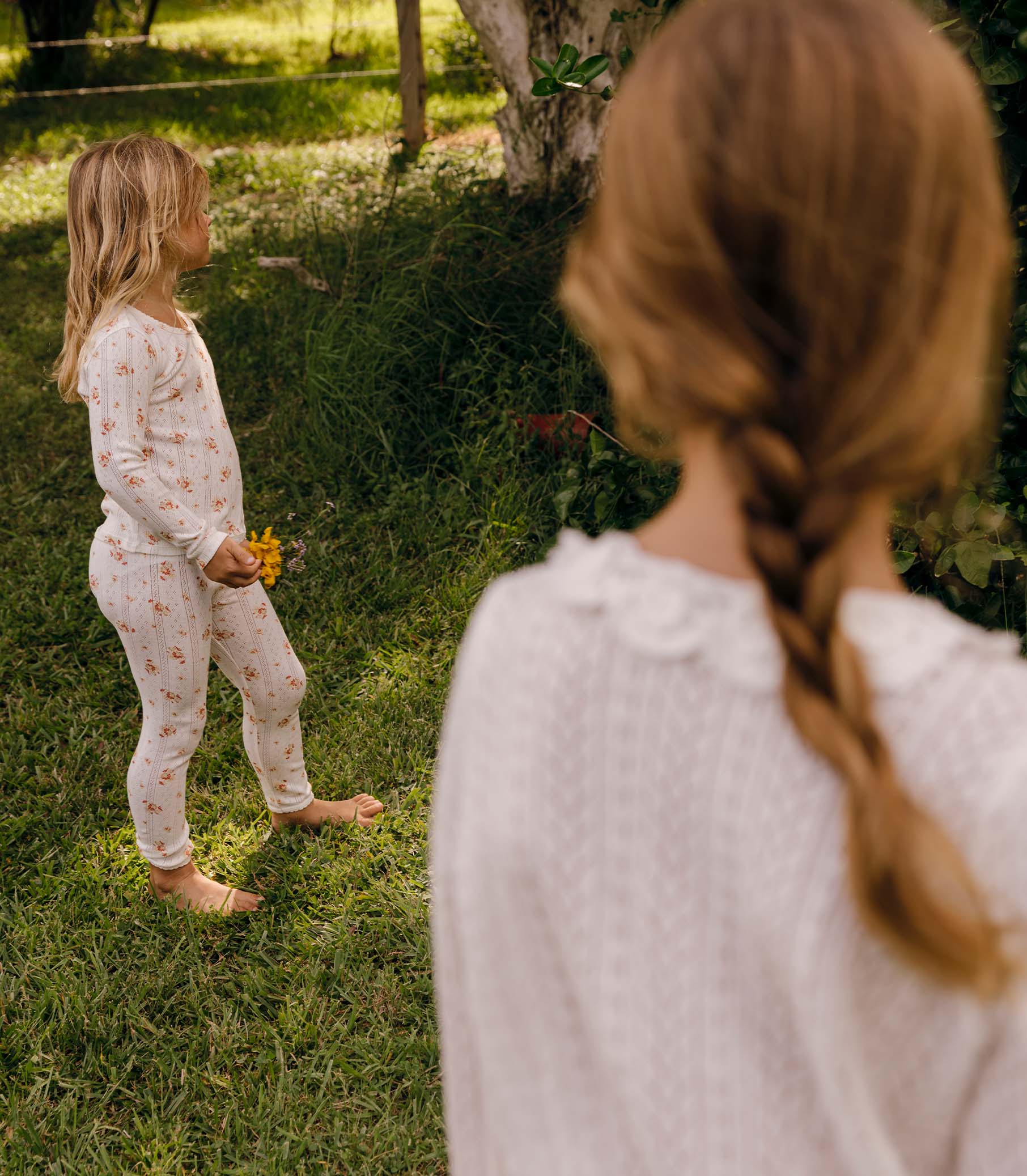LITTLE MARTINA CARDIGAN -- PALE LILY view 4