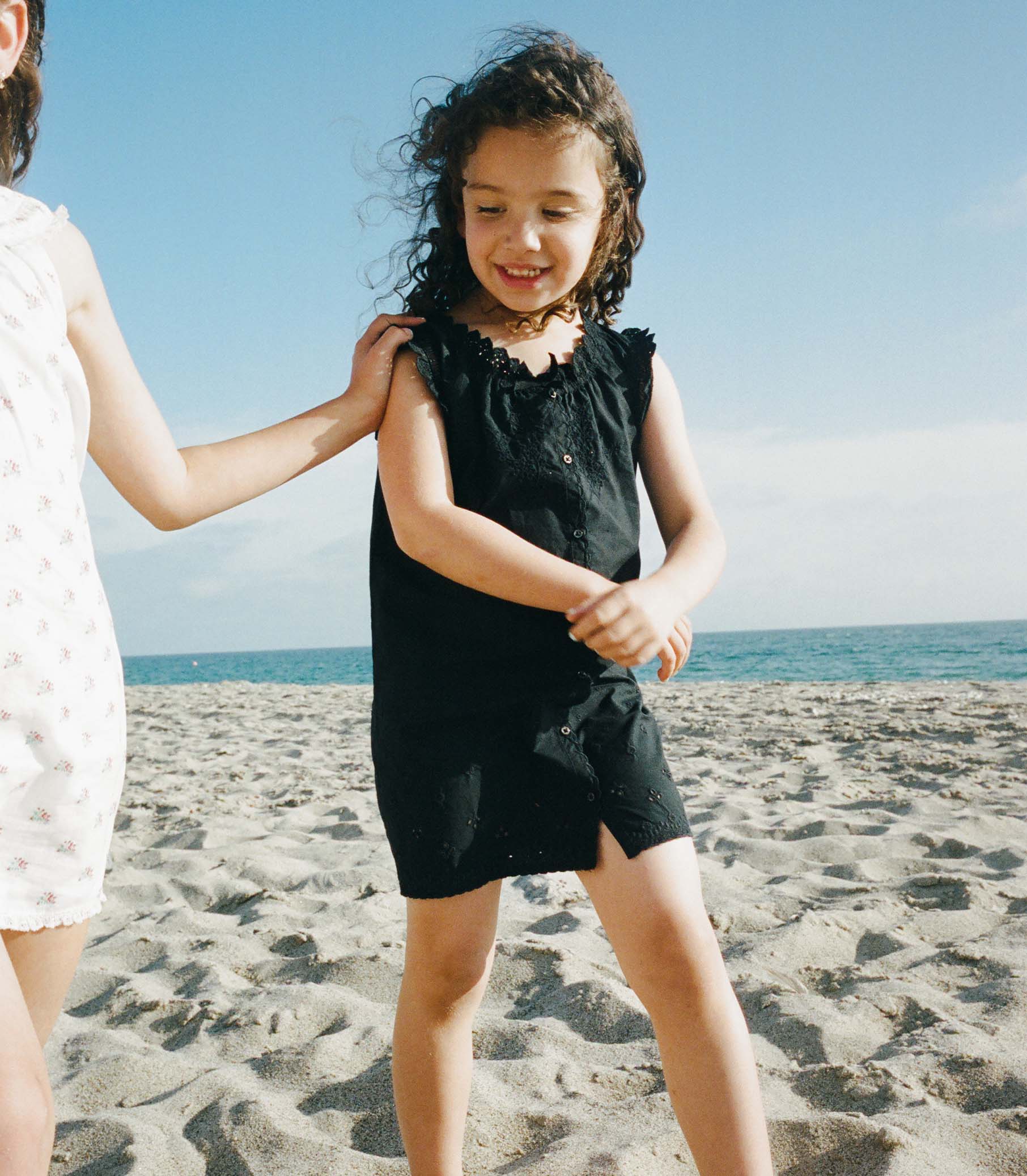 LITTLE NESSIE DRESS -- BLACK view 2
