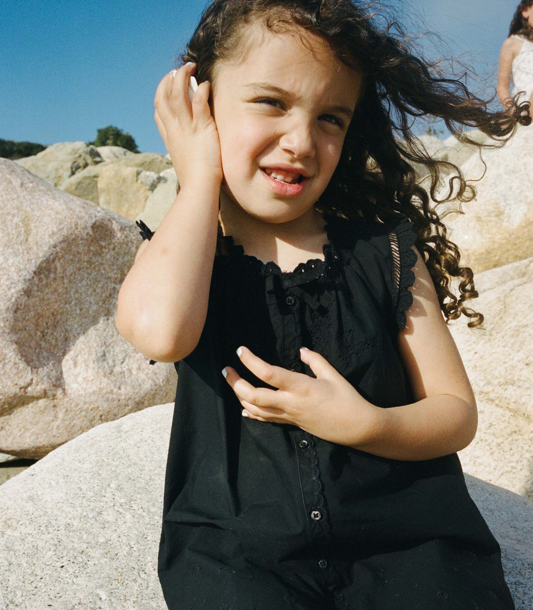 LITTLE NESSIE DRESS -- BLACK view 5
