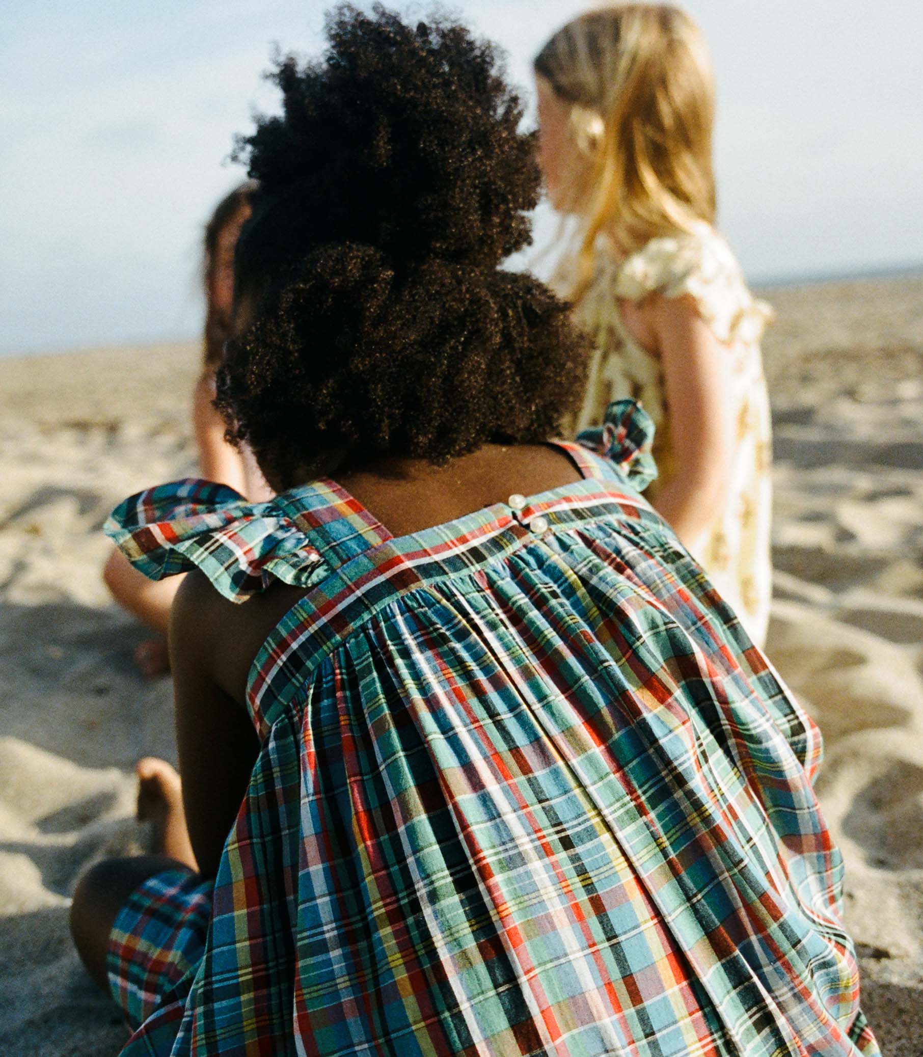 LITTLE NISHA DRESS -- ALDERBROOK PLAID view 4
