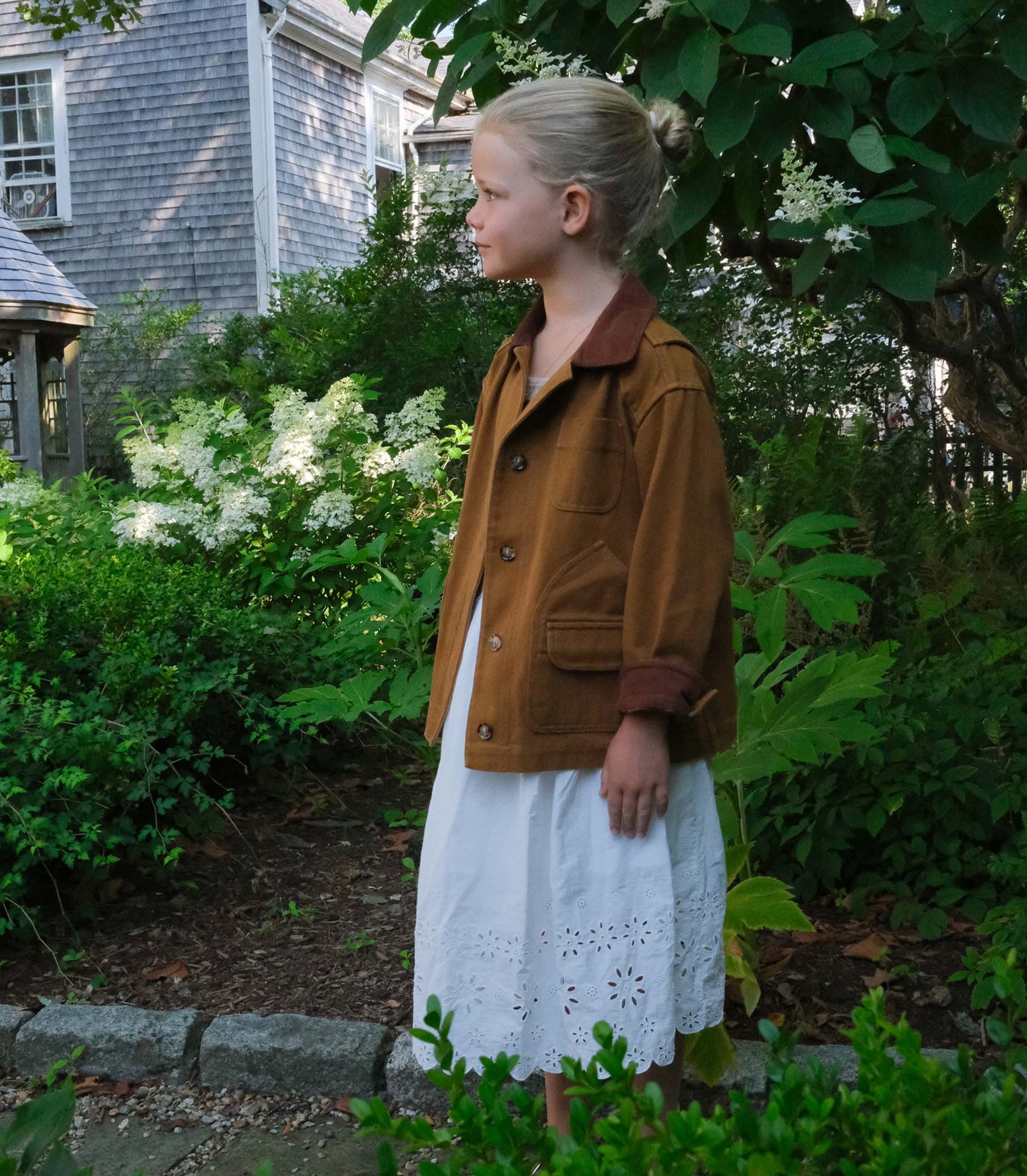 LITTLE PASCUAL JACKET -- WILLOW BARK view 7