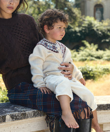 LITTLE OLYMPE CASHMERE CARDIGAN