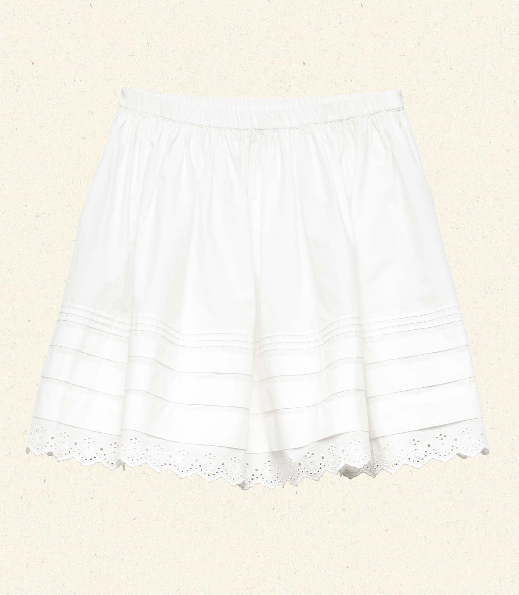 LITTLE SEBASTIANE SKIRT -- SALT view 8