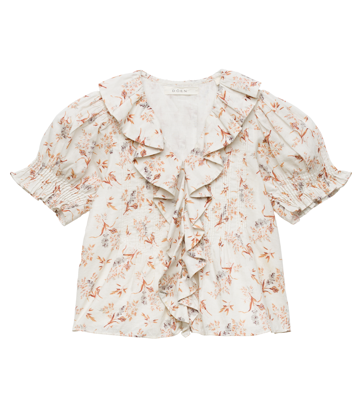 LITTLE HENRI TOP -- CRÈME WINDSWEPT MEADOW