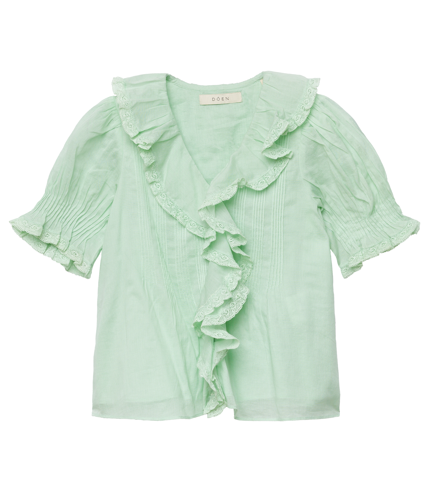 LITTLE HENRI TOP -- SEAFOAM view 9
