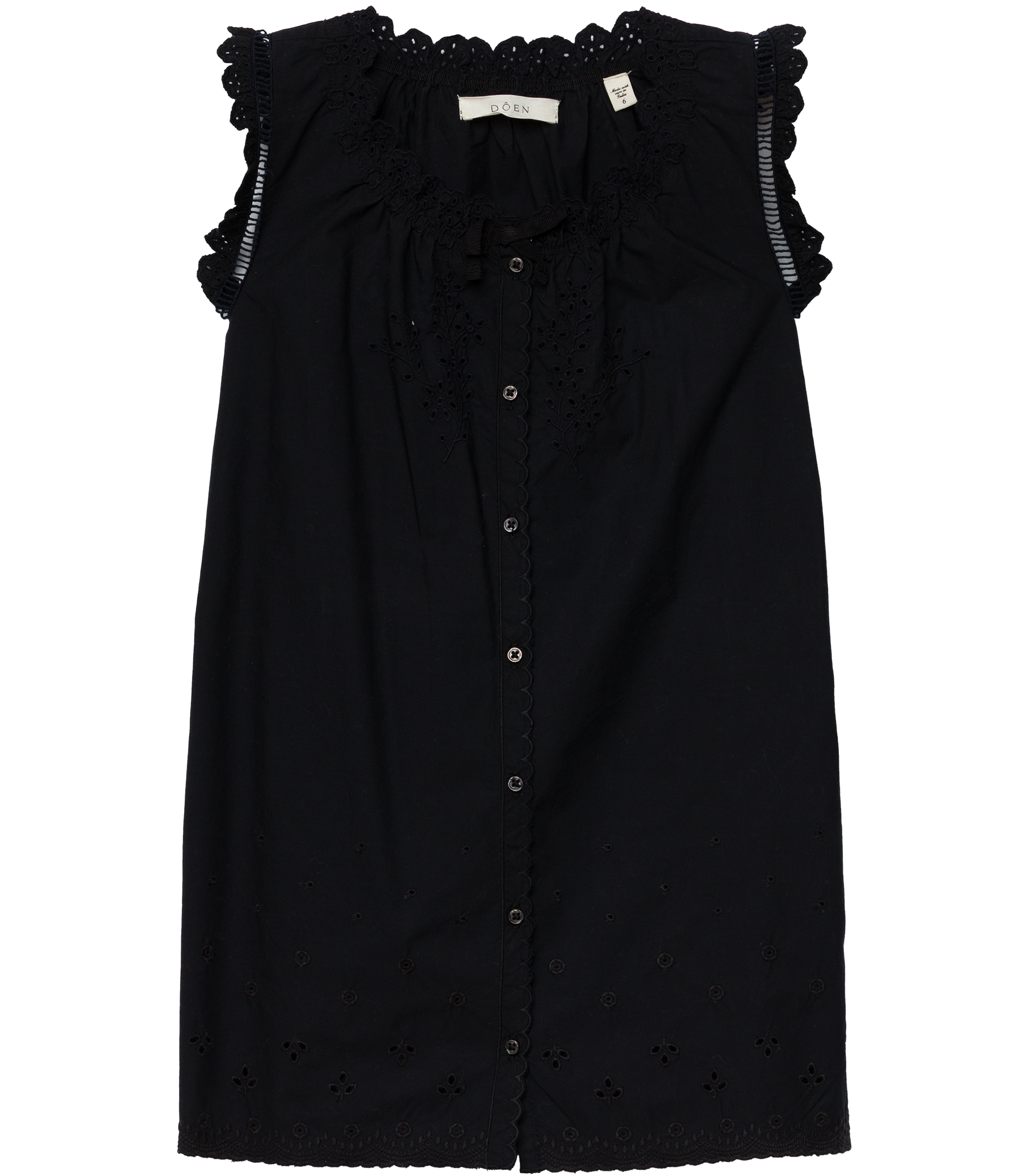 LITTLE NESSIE DRESS -- BLACK view 6
