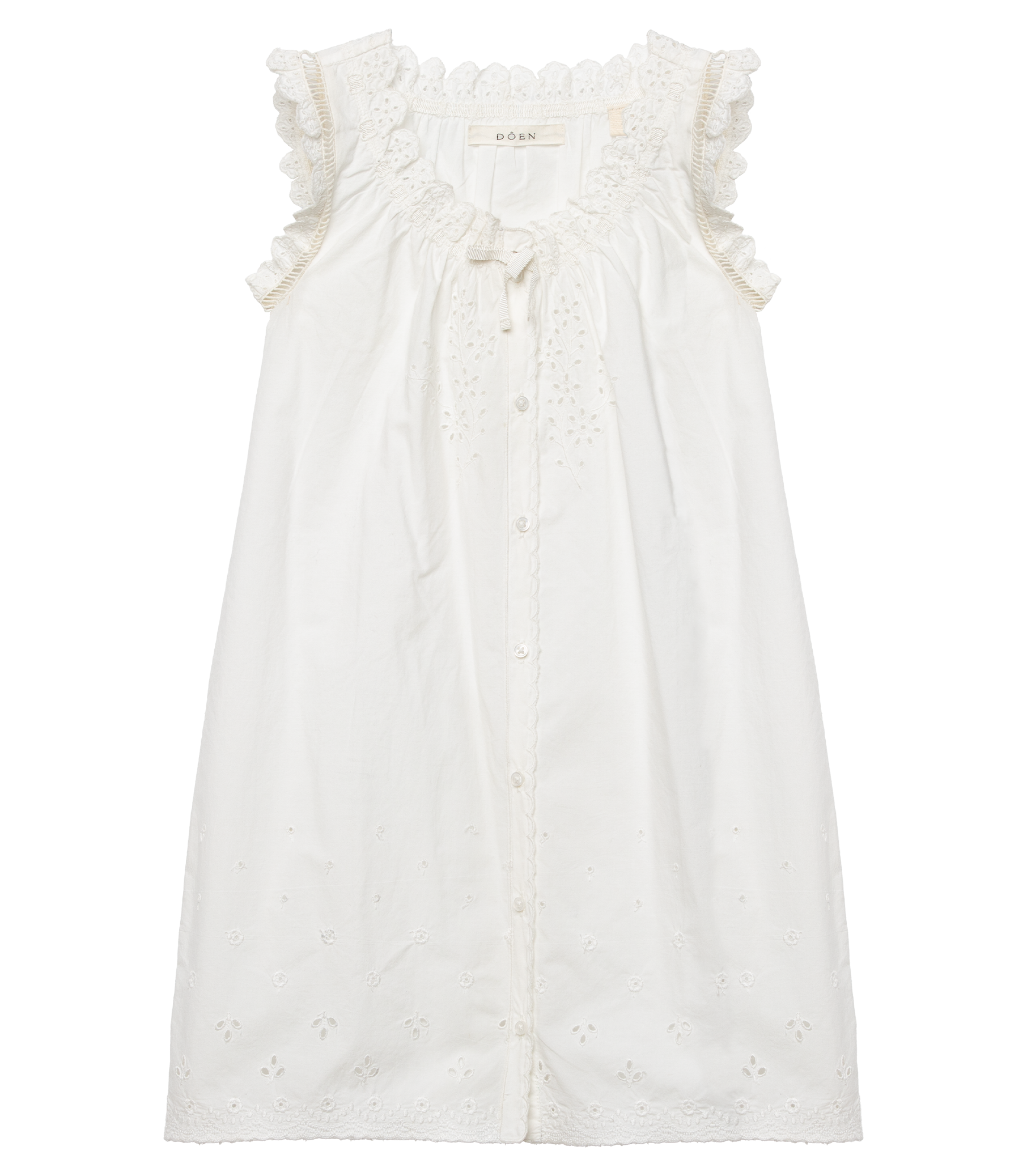 LITTLE NESSIE DRESS -- SALT view 8
