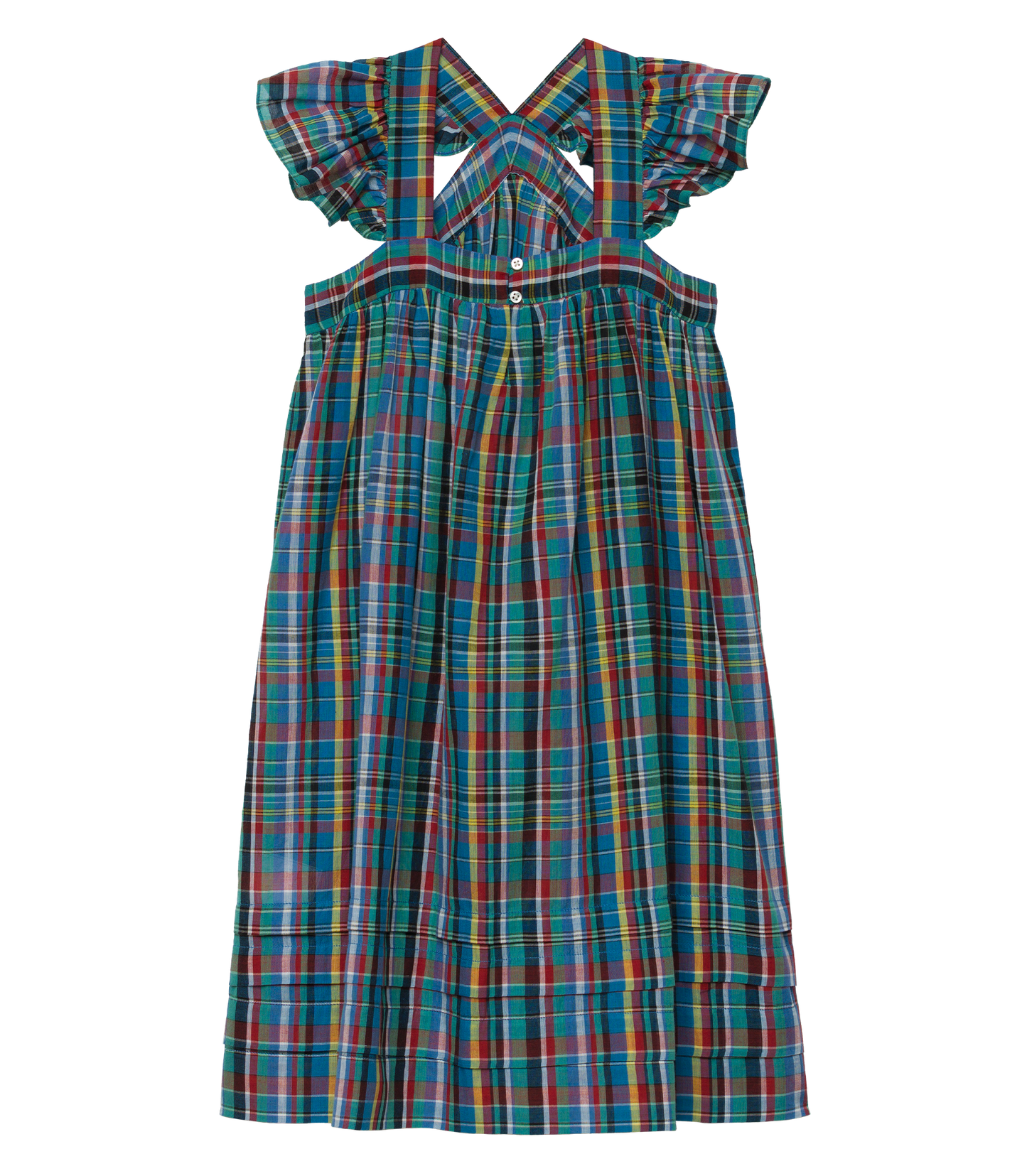 LITTLE NISHA DRESS -- ALDERBROOK PLAID