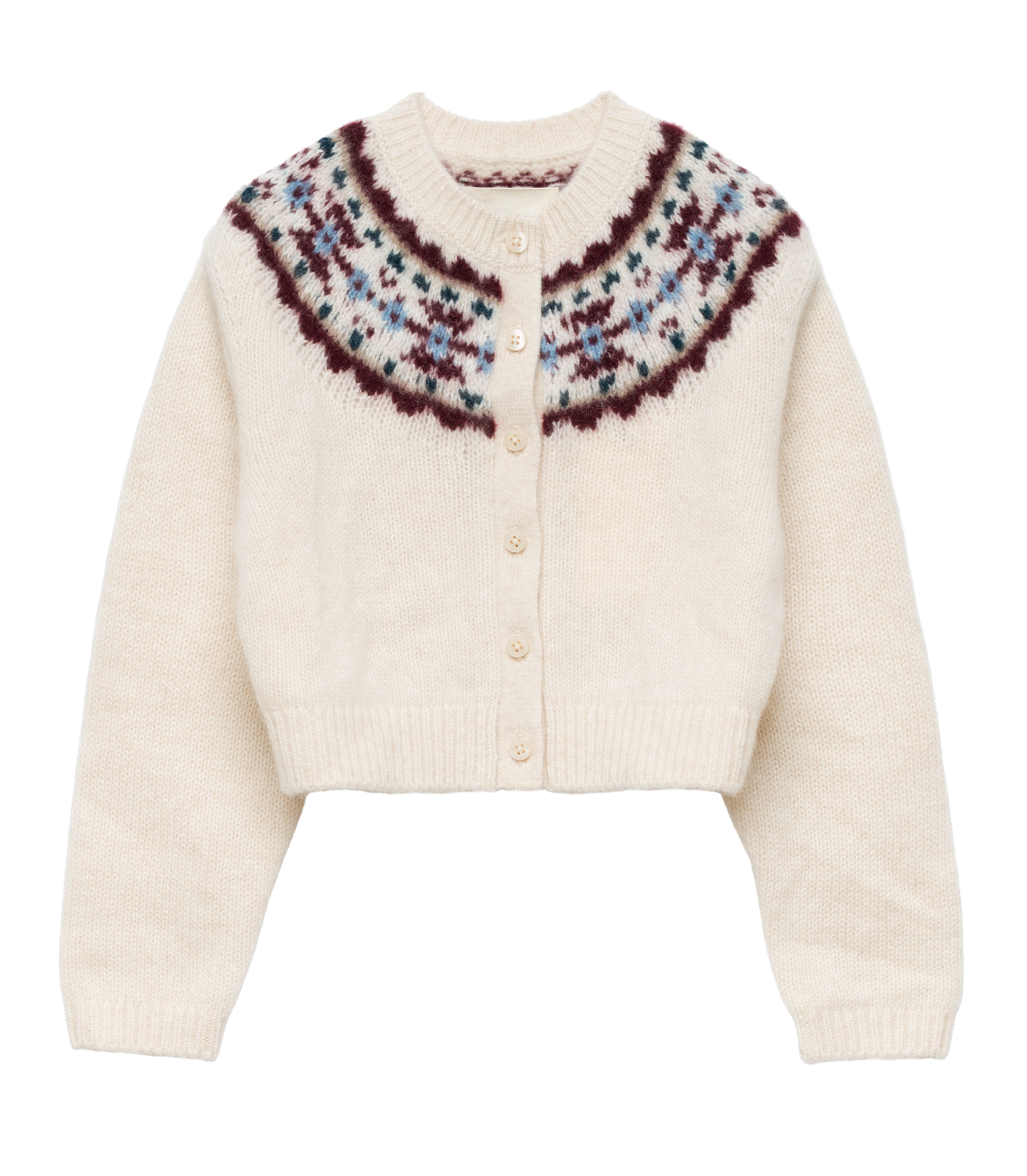 LITTLE OLYMPE CASHMERE CARDIGAN -- COTTAGE view 41
