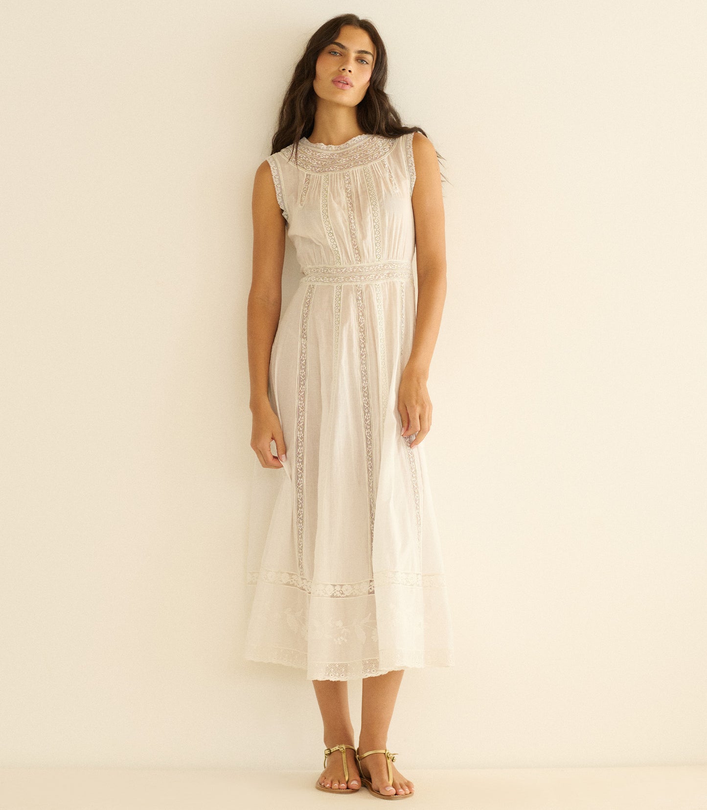 LIVIANA DRESS -- SALT