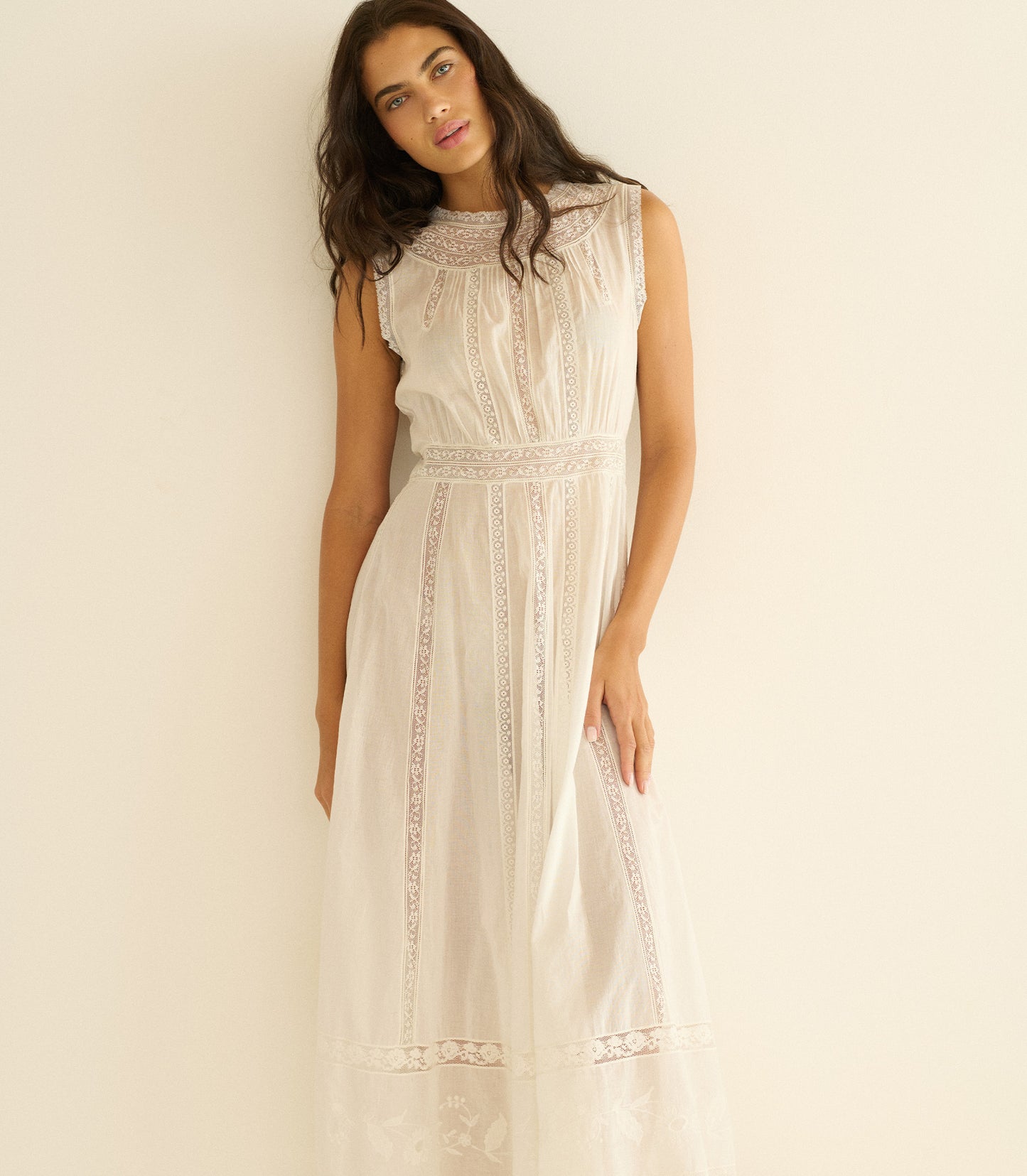 LIVIANA DRESS -- SALT
