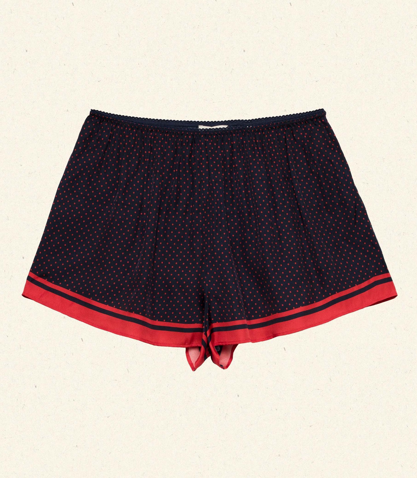 LOREN SHORT -- NAVY COLETTE DOT