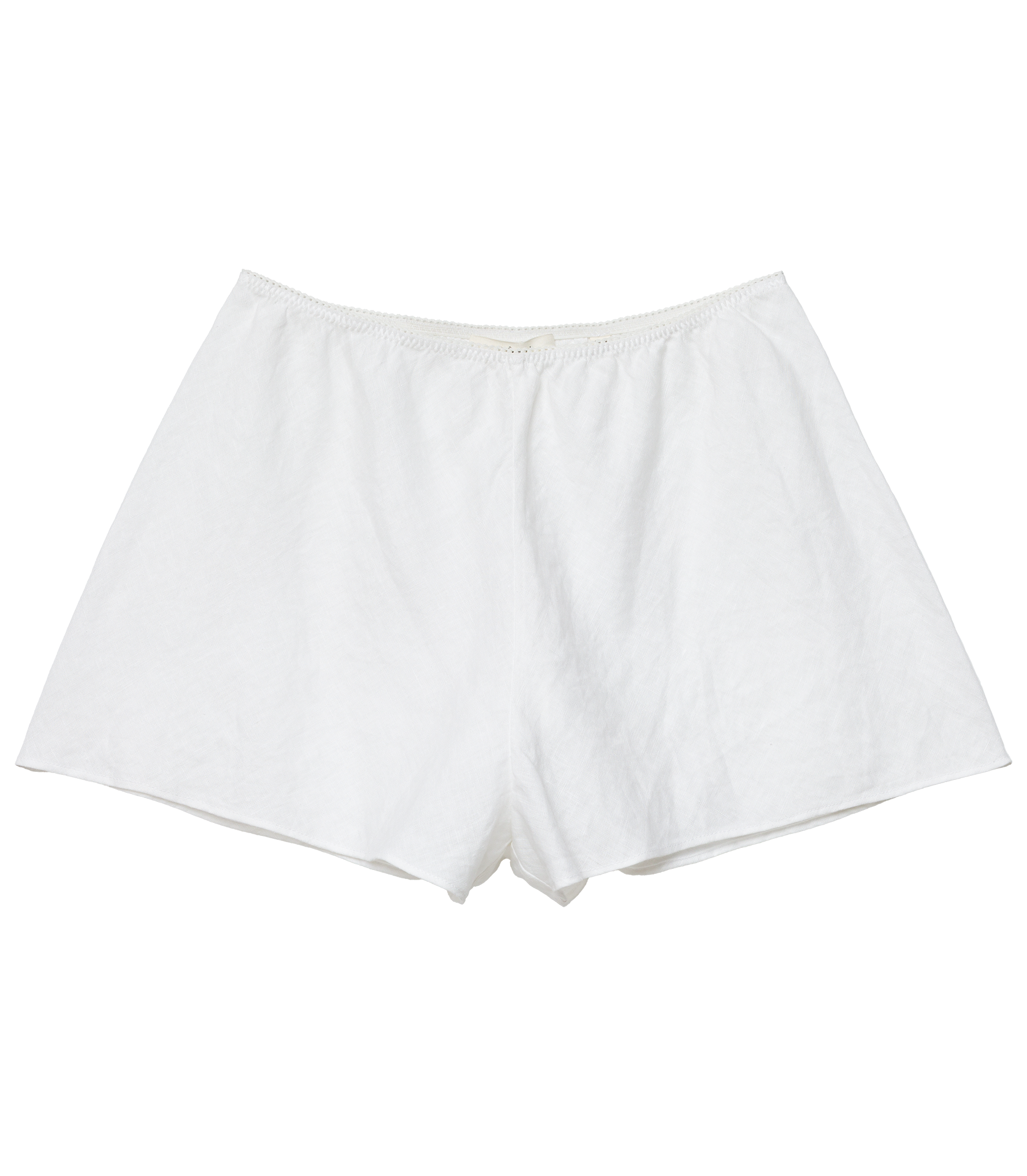 LOREN LINEN SHORT -- SALT view 8

