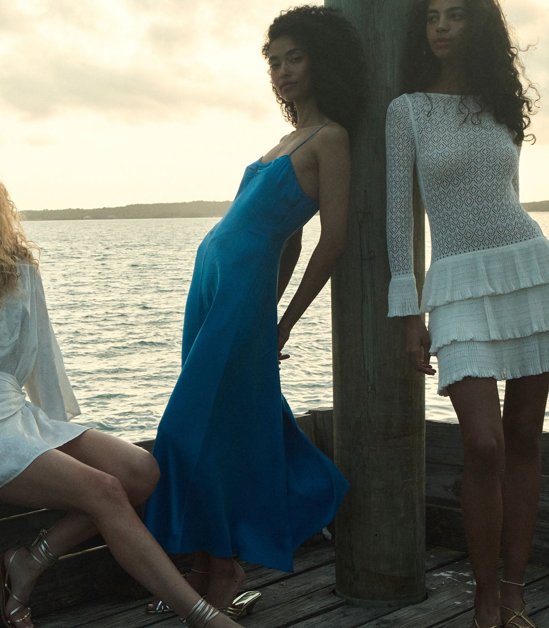 HMD -- LORRAINE DRESS -- BLUE TOURMALINE view 4

