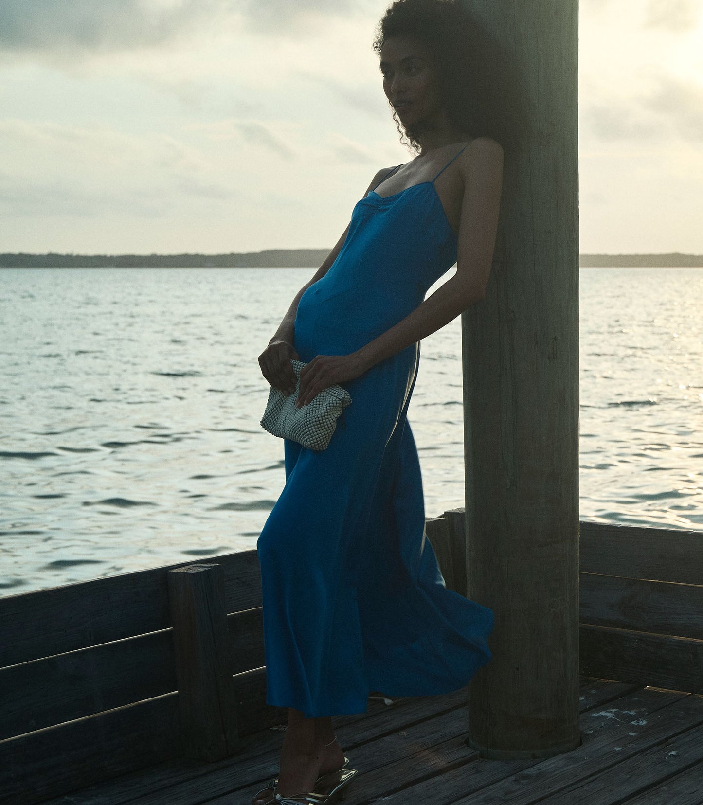 HMD -- LORRAINE DRESS -- BLUE TOURMALINE