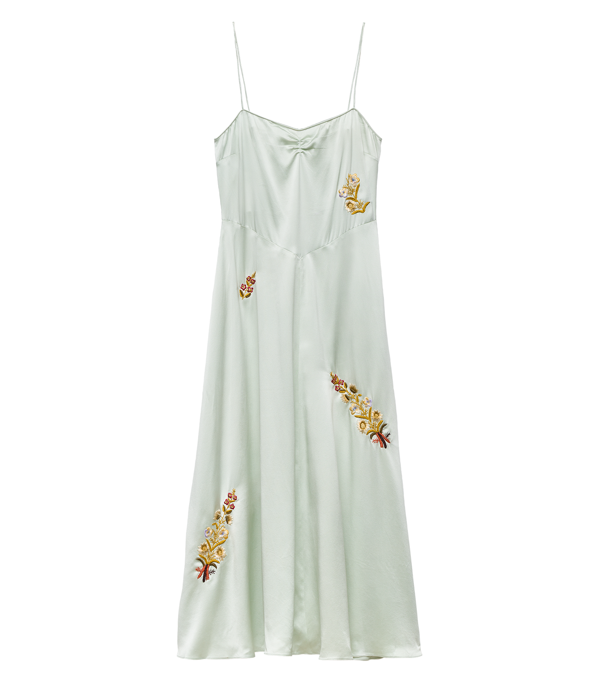 LORRAINE DRESS -- EUCALYPTUS view 10

