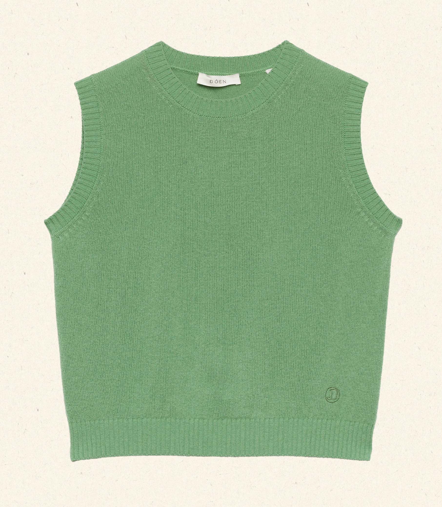LOUDEN TOP -- LIGHT KELLY GREEN view 8