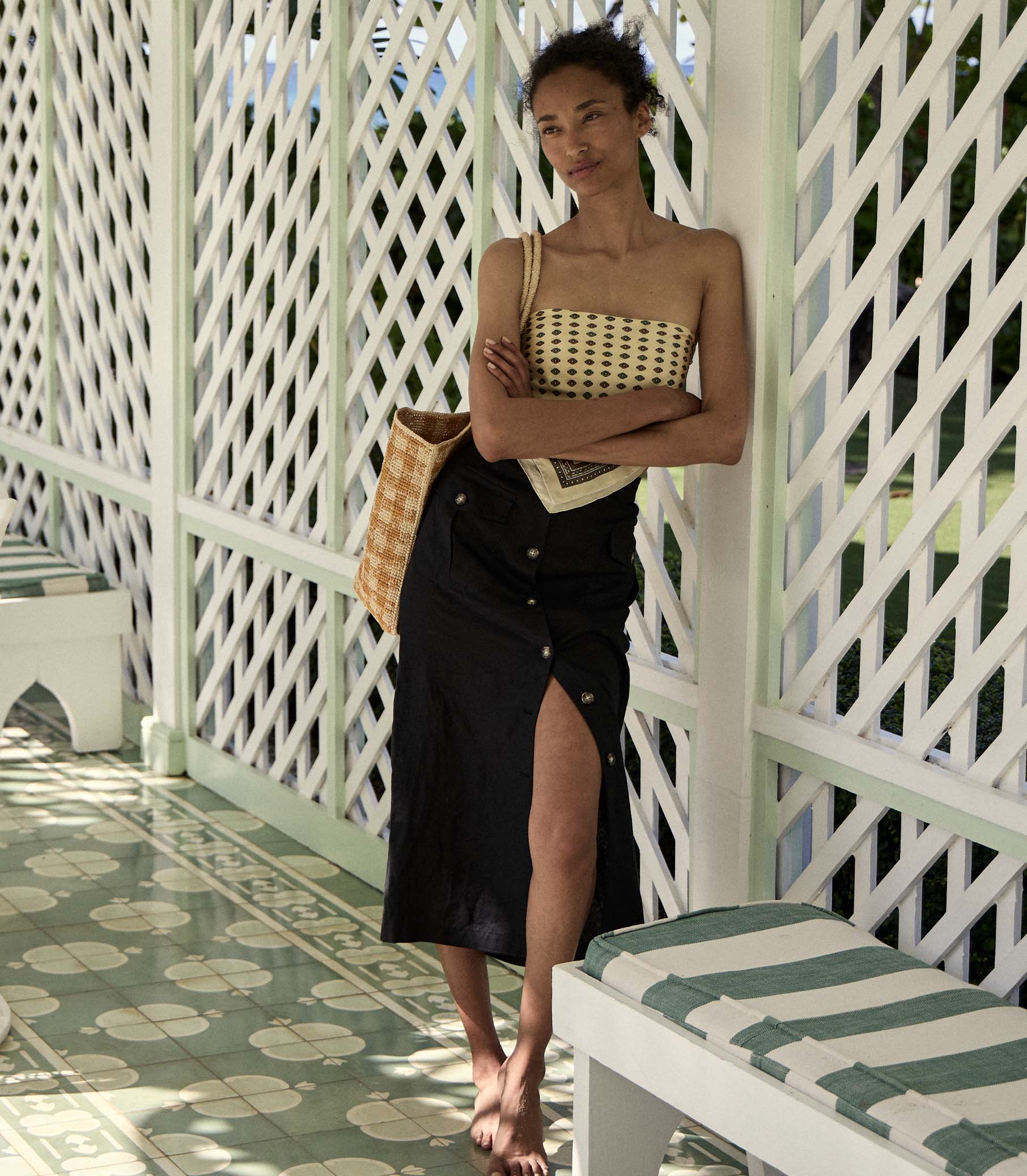 HMD -- LOURDES SKIRT -- BLACK view 2
