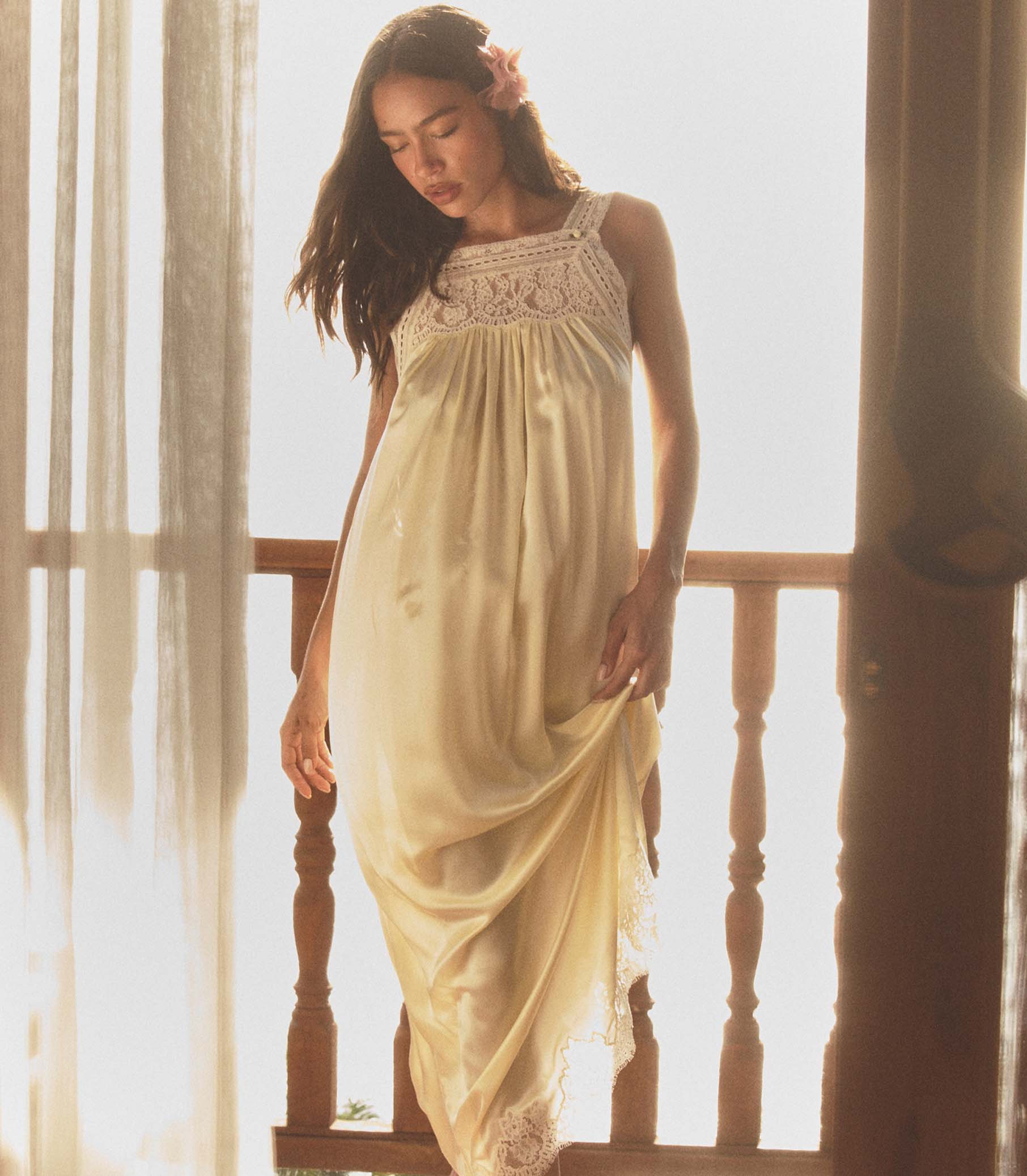 LUCIANE DRESS -- VANILLA view 5
