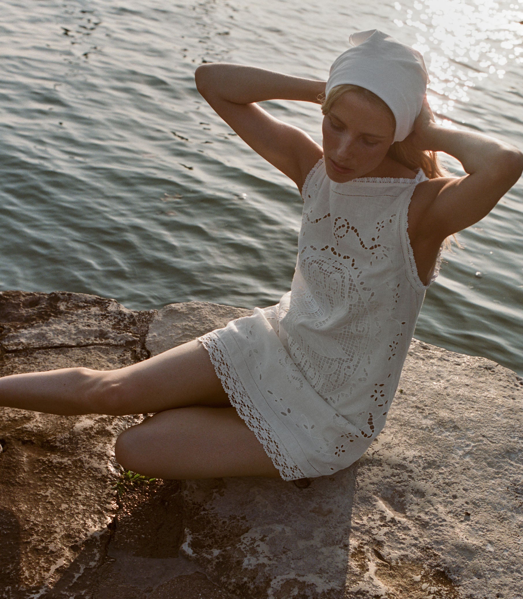 LUCINA DRESS -- SALT view 4