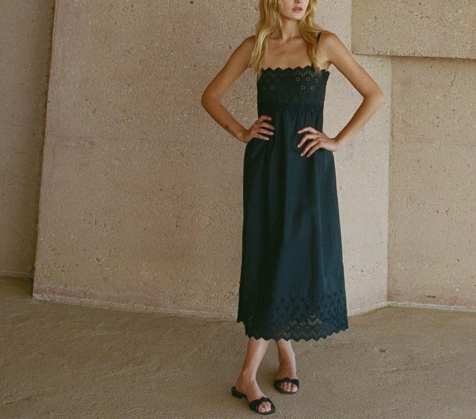 HMD -- LUCINDA DRESS -- BLACK view 1
