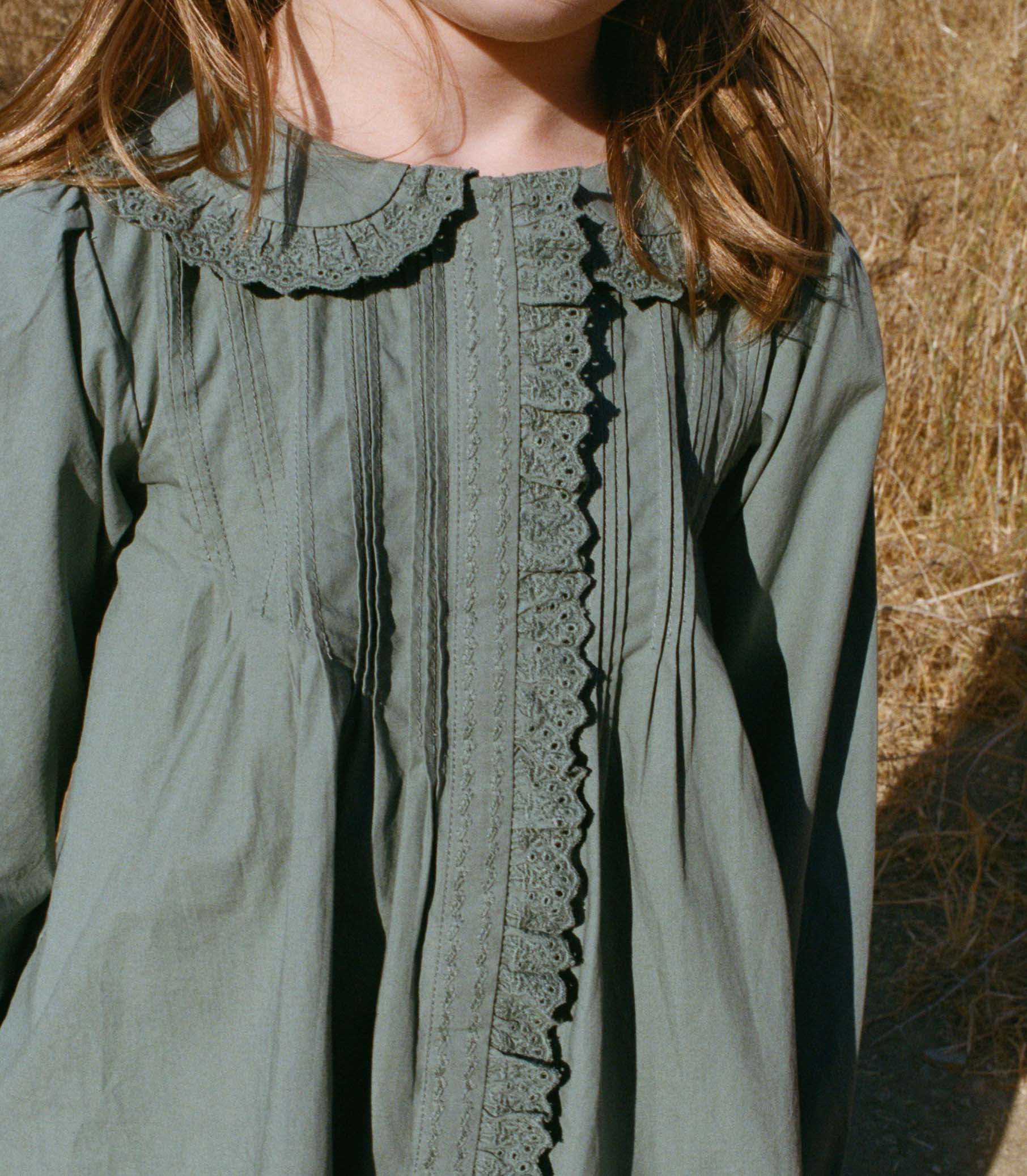 LYDIE TOP -- SOFT SPRUCE view 5