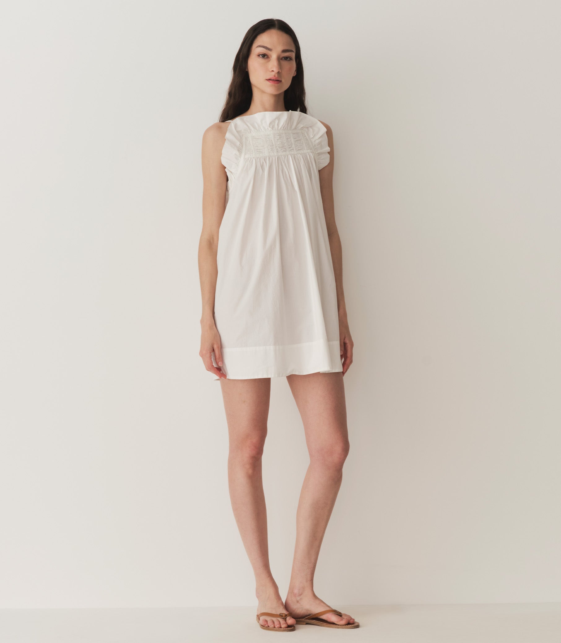 HMD -- LYNETTE DRESS -- SALT view 2
