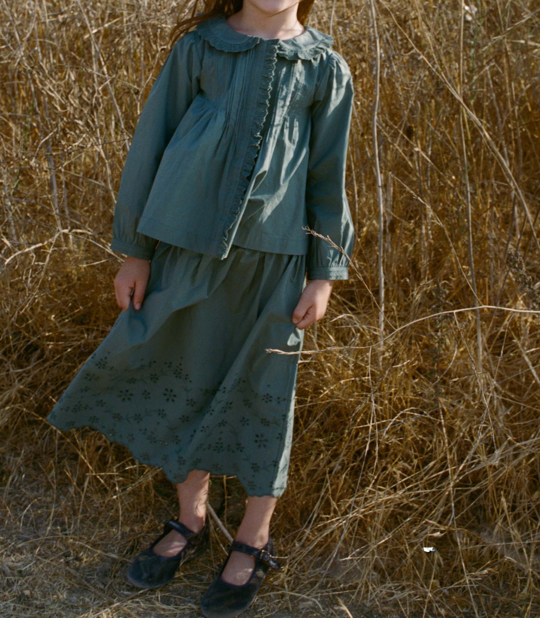 MACI SKIRT -- SOFT SPRUCE view 5