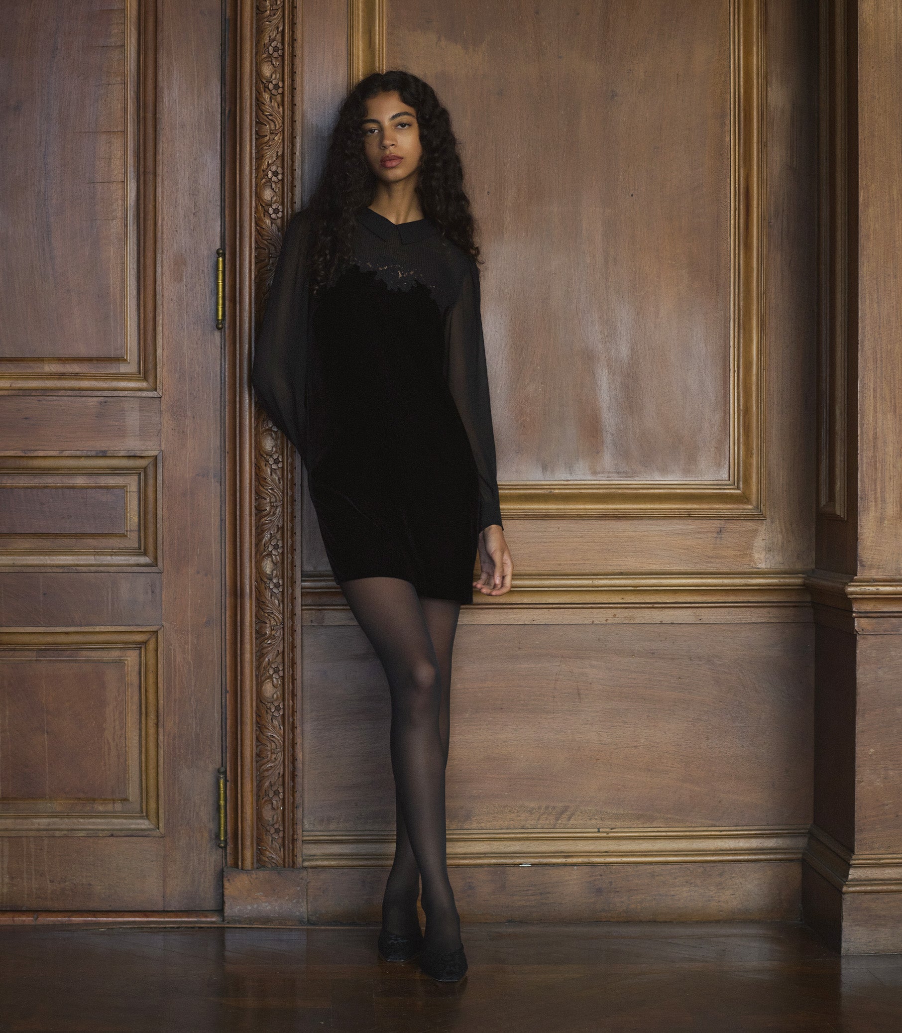 Madelynne Dress - Black | DEN Black / XL Madelynne Dress - Black | DEN Black / XL
