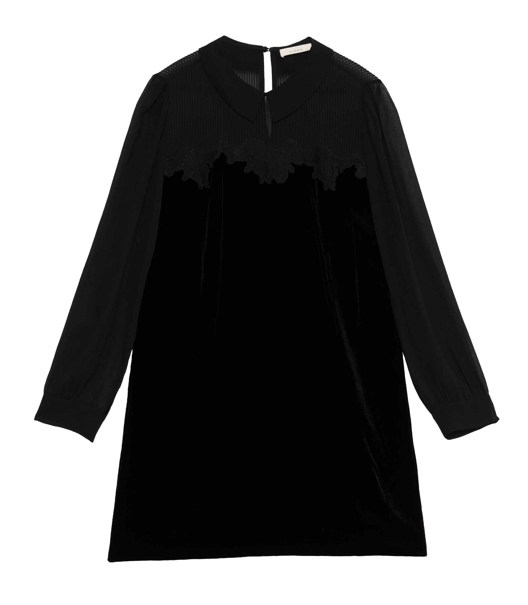 MADELYNNE DRESS -- BLACK view 6